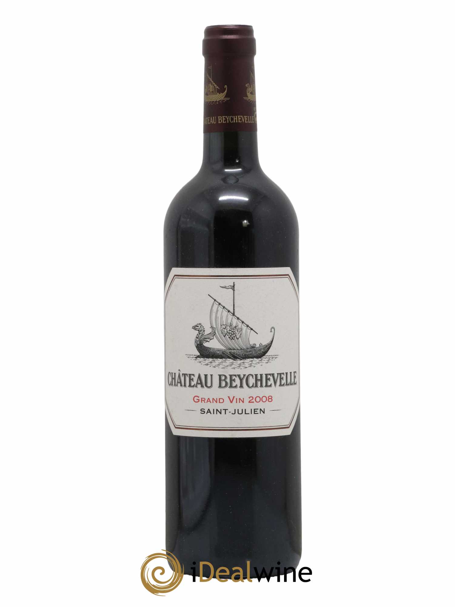 Château Beychevelle 4ème Grand Cru Classé 2008 - Lot de 1 bouteille - 0