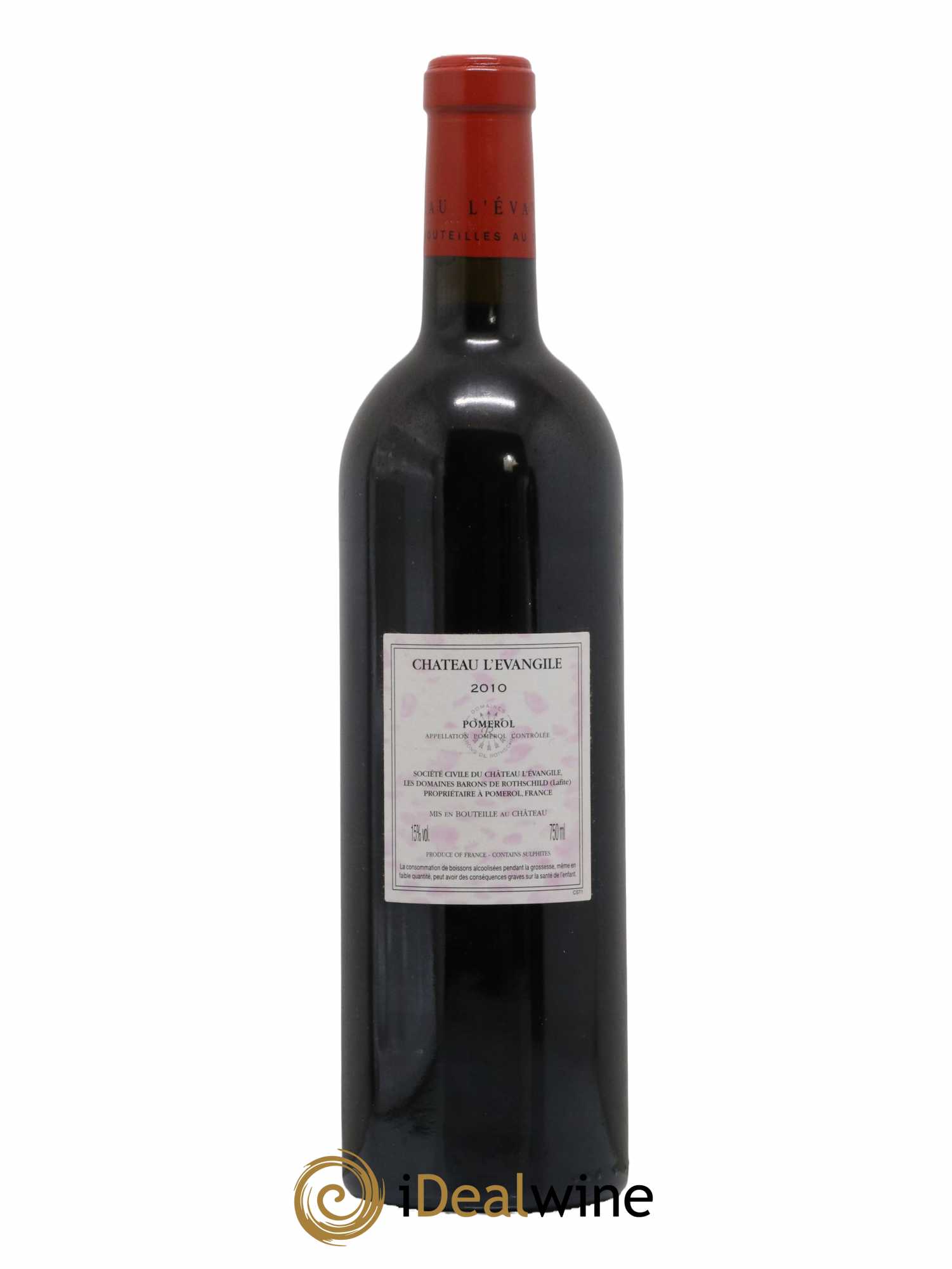 Château l' Évangile 2010 - Lot de 1 bouteille - 1