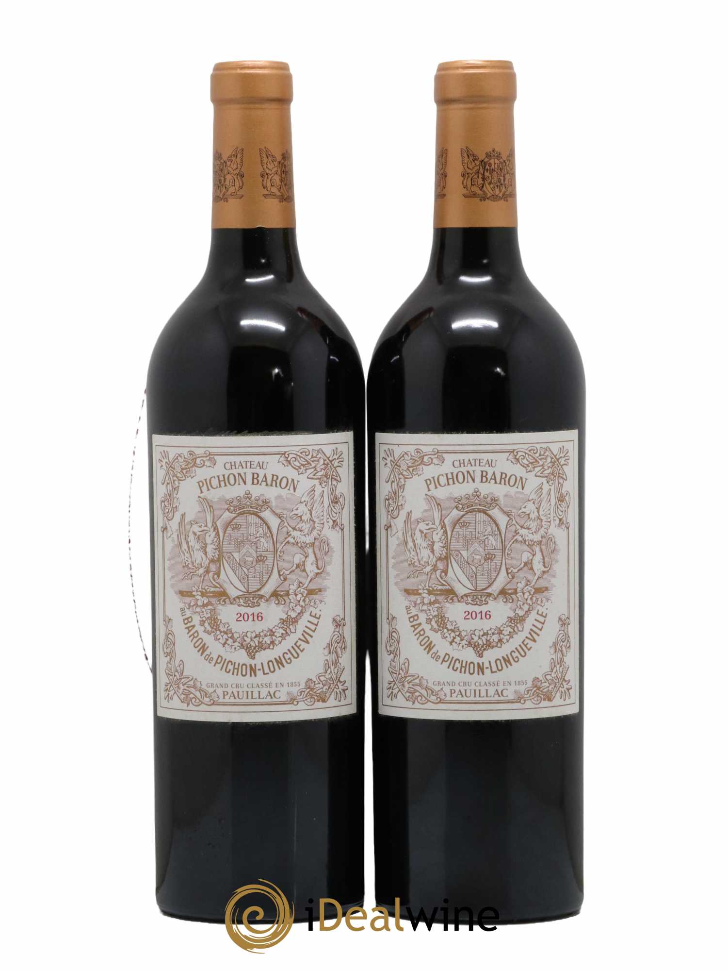 Pichon Longueville Baron 2ème Grand Cru Classé 2016 - Lot de 2 bouteilles - 0
