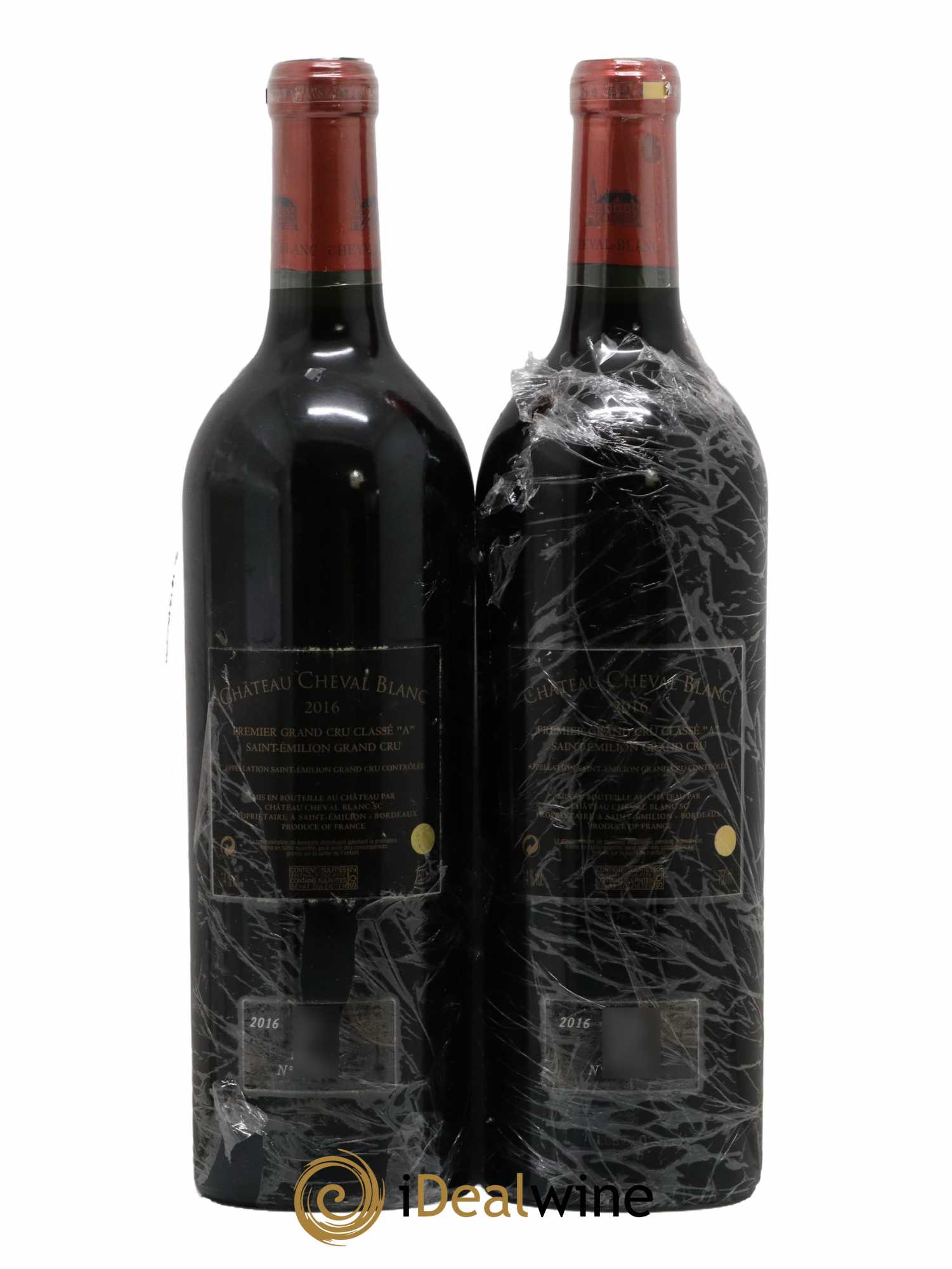 Château Cheval Blanc 1er Grand Cru Classé A 2016 - Lot de 2 bouteilles - 1