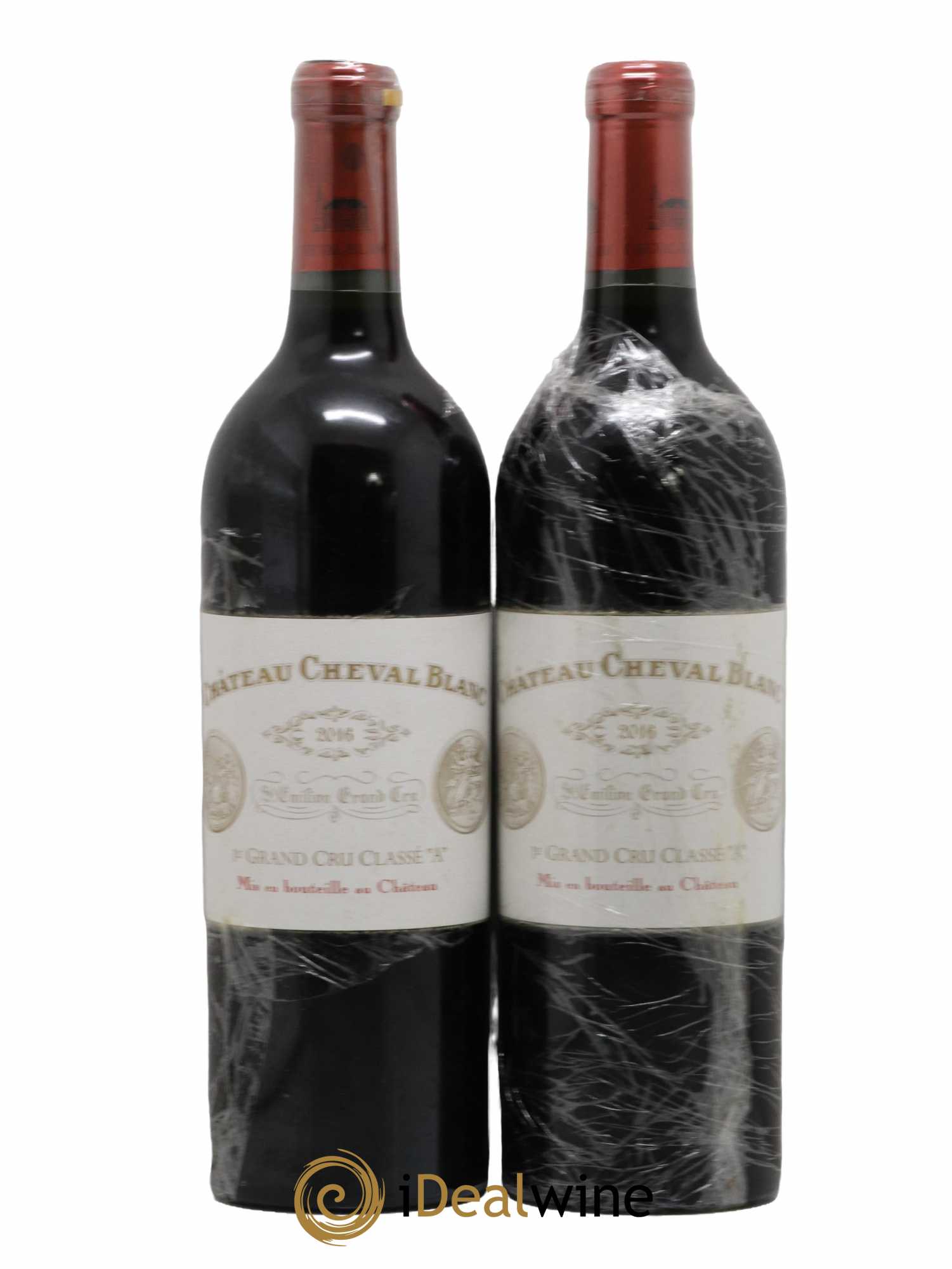 Château Cheval Blanc 1er Grand Cru Classé A 2016 - Lot de 2 bouteilles - 0
