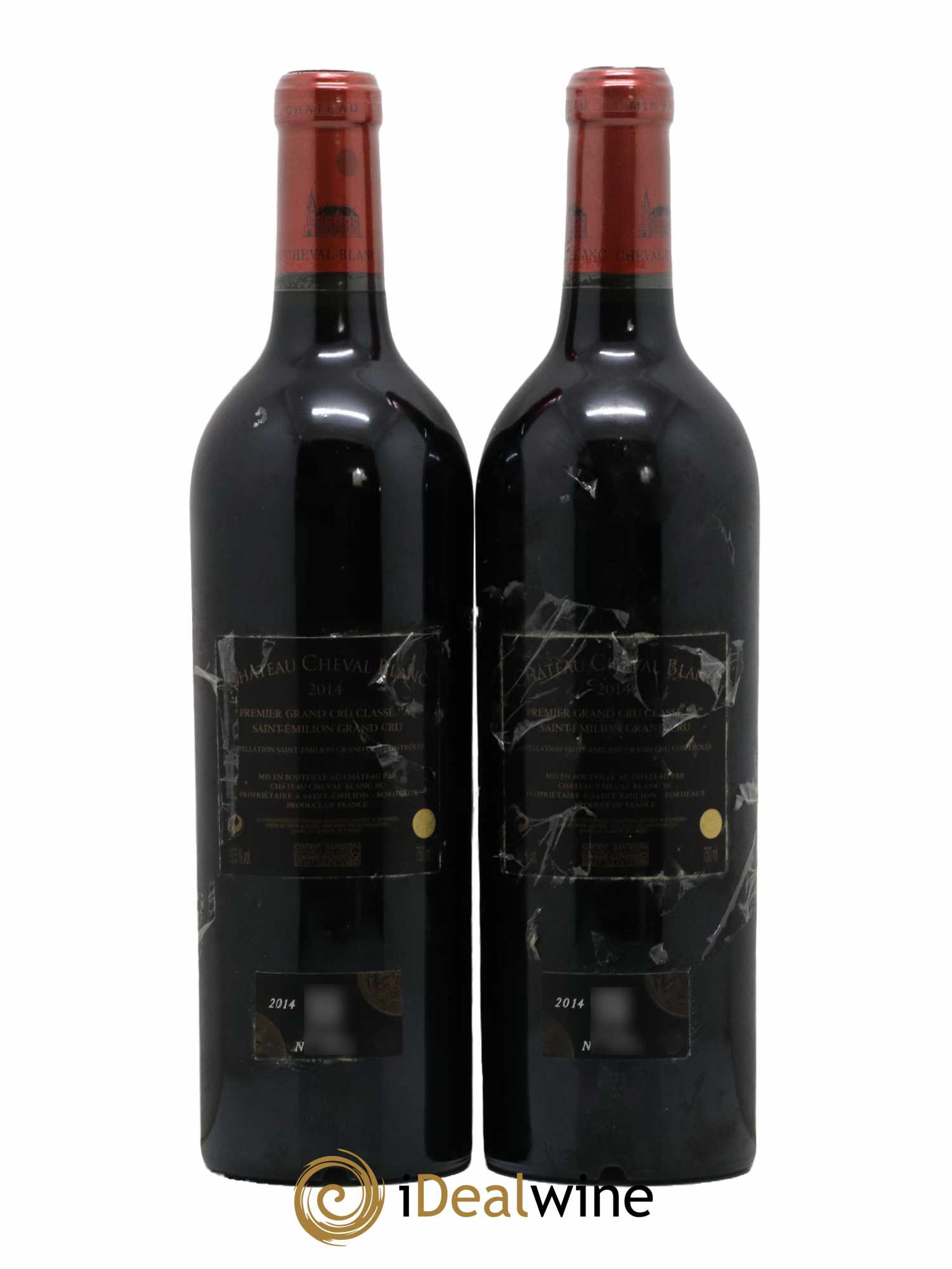 Château Cheval Blanc 1er Grand Cru Classé A 2014 - Lot de 2 bouteilles - 1