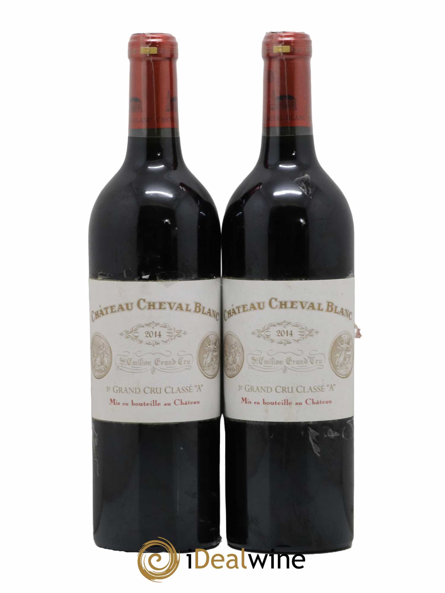 Château Cheval Blanc 1er Grand Cru Classé A 2014 - Lot de 2 bouteilles - 0