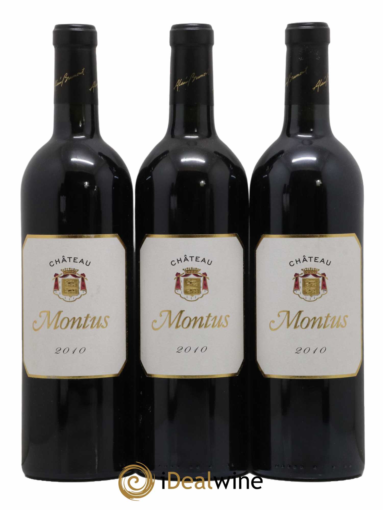 Madiran Château Montus Alain Brumont 2010 - Lotto di 3 bottiglie - 0