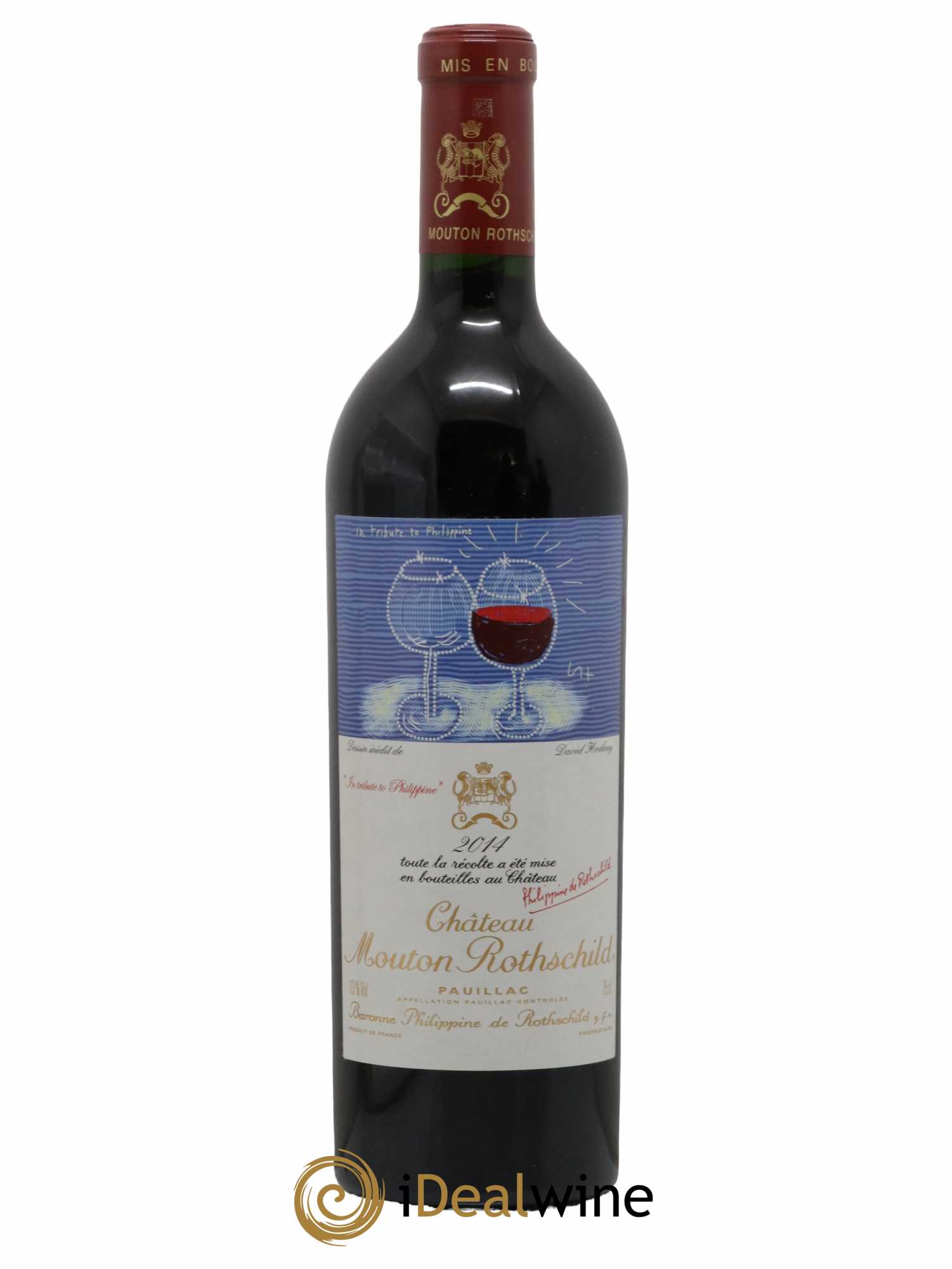 Château Mouton Rothschild 1er Grand Cru Classé 2014 - Lot de 1 bouteille - 0