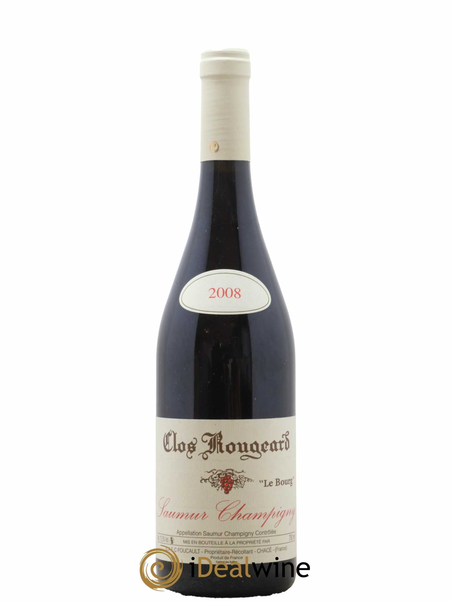 Saumur-Champigny Le Bourg Clos Rougeard 2008 - Lot de 1 bouteille - 0