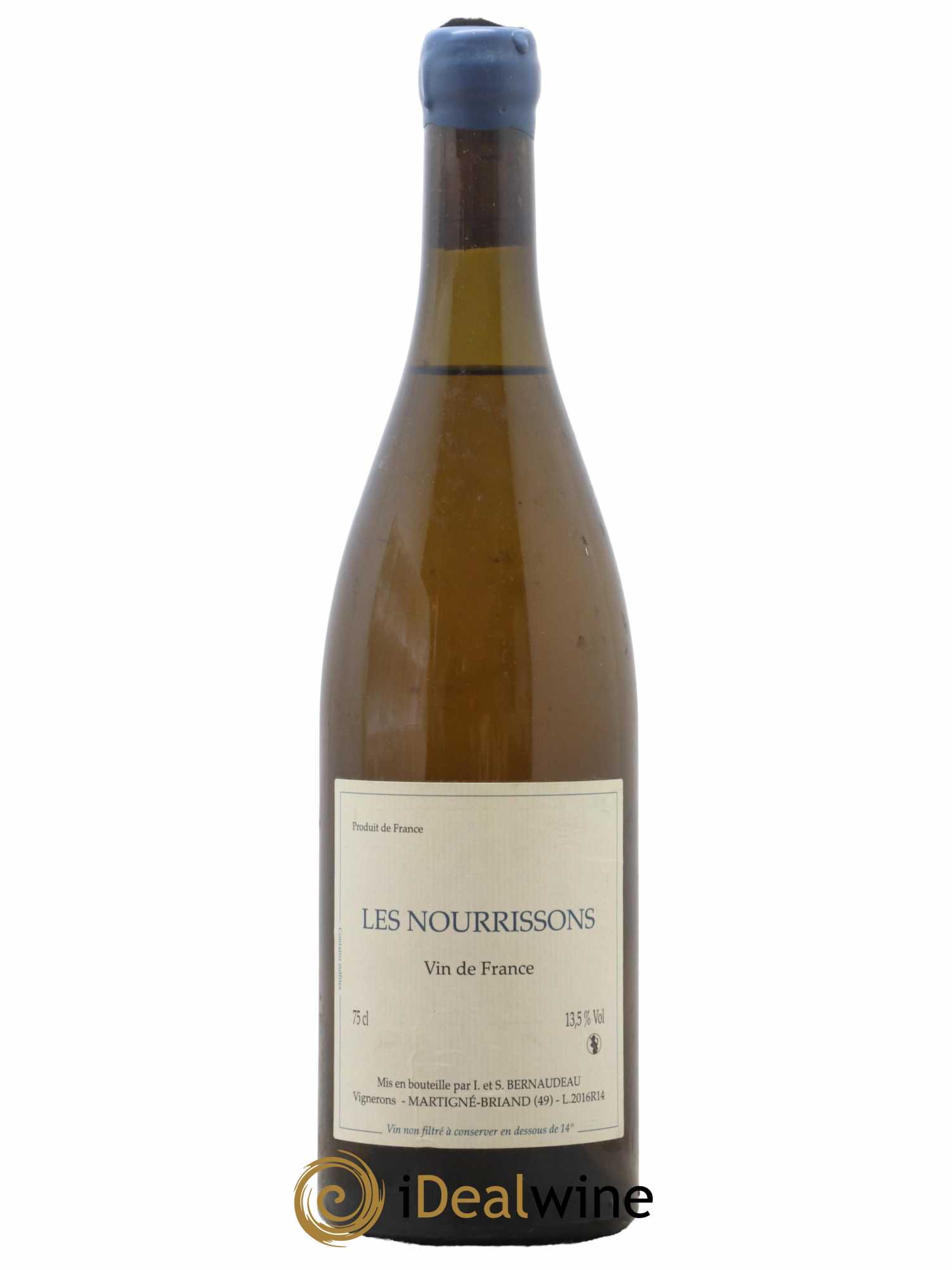 Vin de France Les Nourrissons Stéphane Bernaudeau 2016 - Lot of 1 bottle - 0
