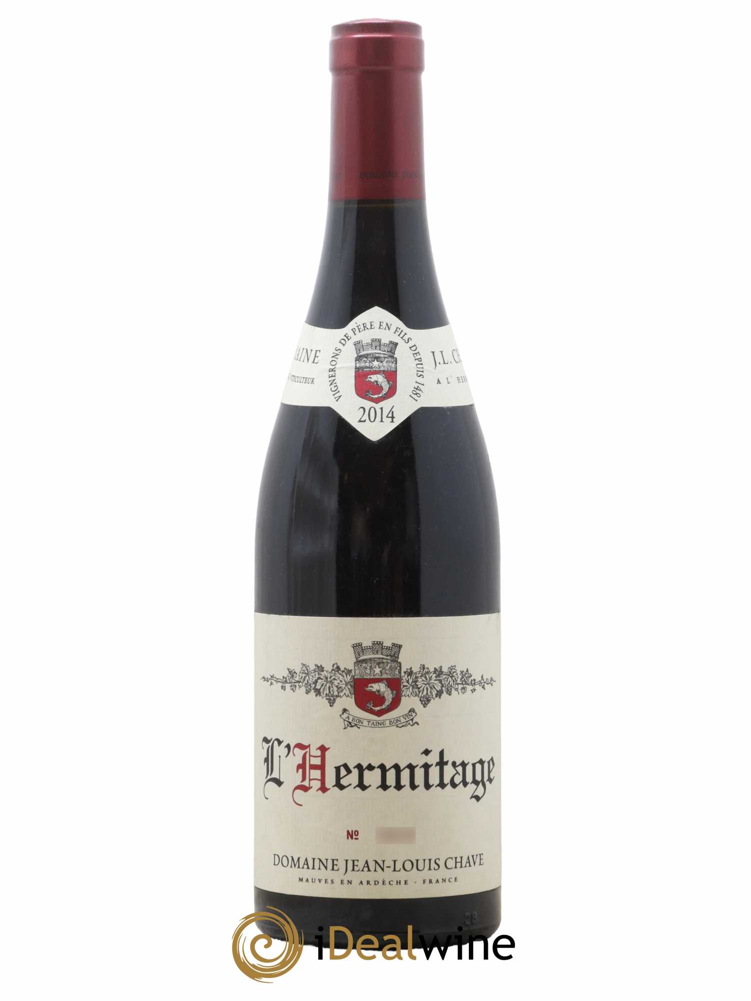 Hermitage Jean-Louis Chave 2014 - Lot de 1 bouteille - 0
