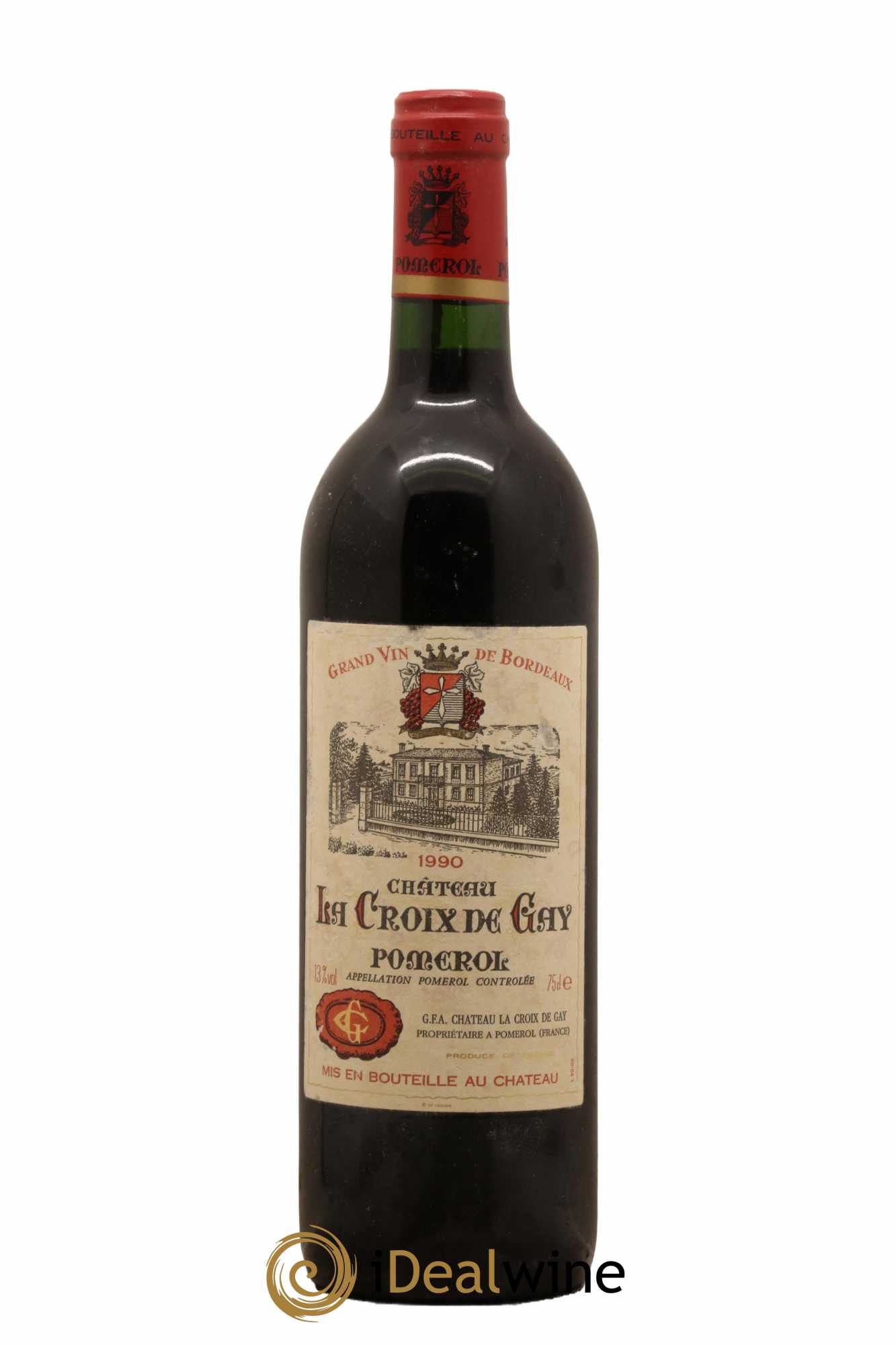 Château la Croix de Gay 1990 - Lotto di 1 bottiglia - 0