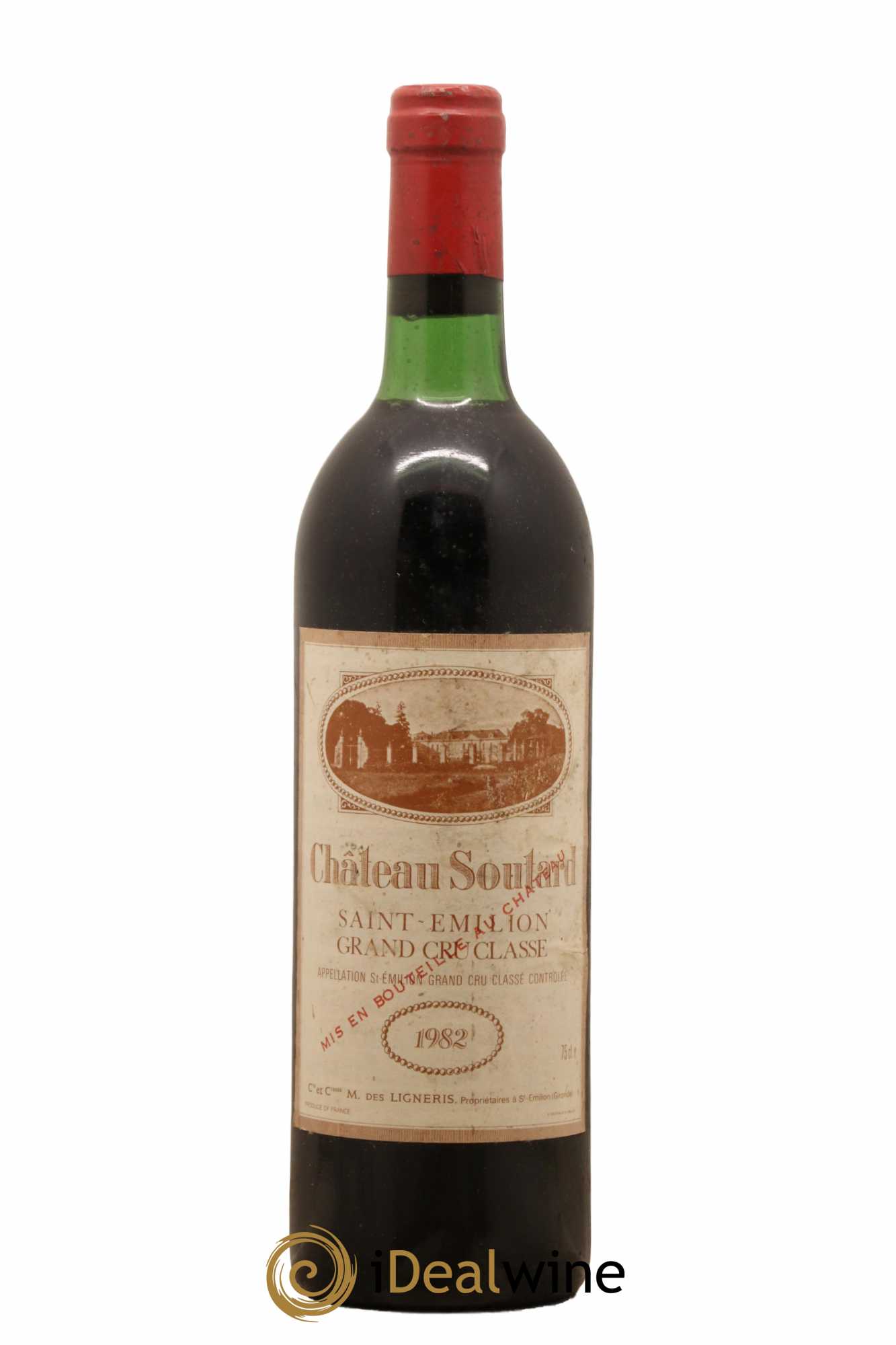 Château Soutard Grand Cru Classé 1982 - Lot de 1 bouteille - 0