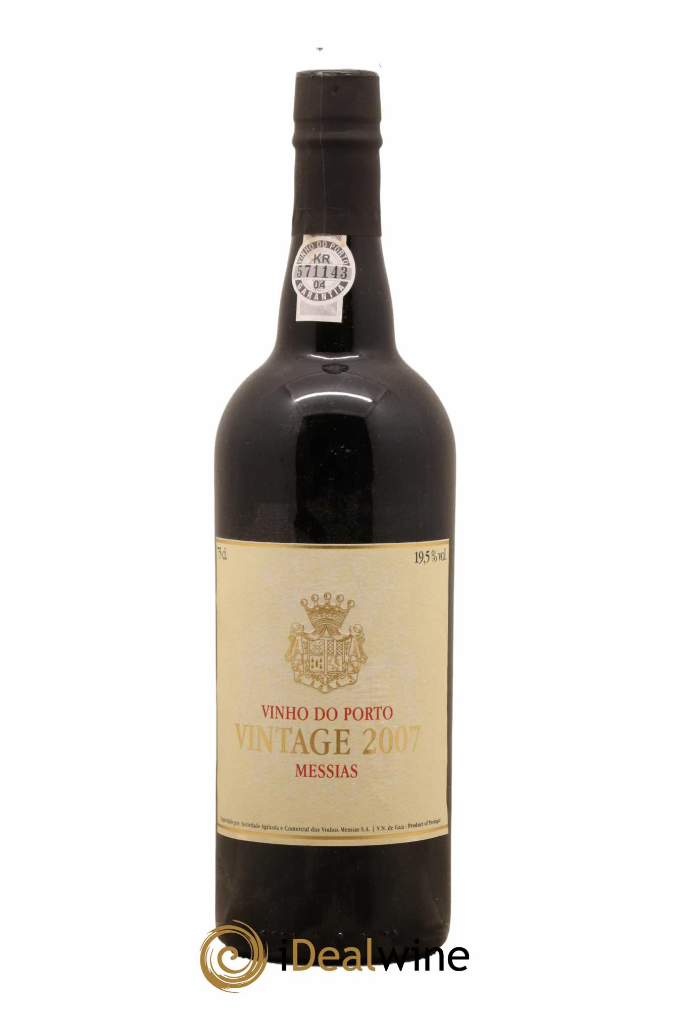 Porto Vintage Messias 2007 - Lot de 1 bouteille - 0
