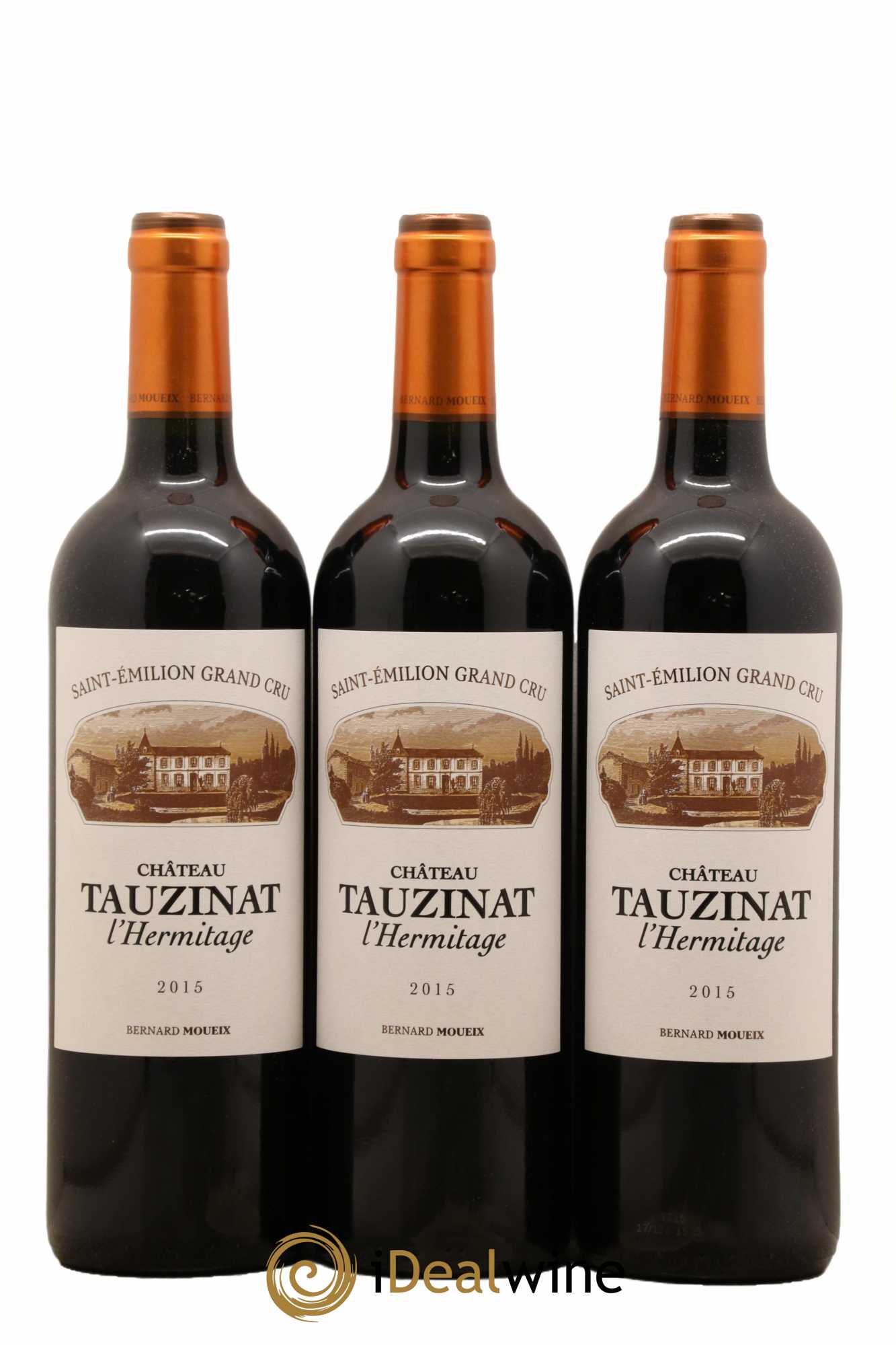 Château Tauzinat-l'Hermitage 2015 - Lot de 3 bouteilles - 0
