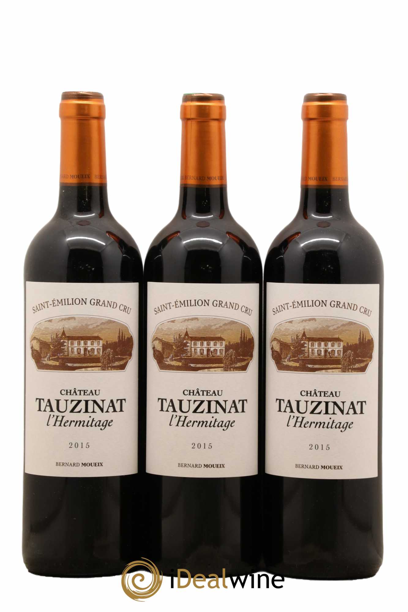 Château Tauzinat-l'Hermitage 2015 - Lot de 3 bouteilles - 0