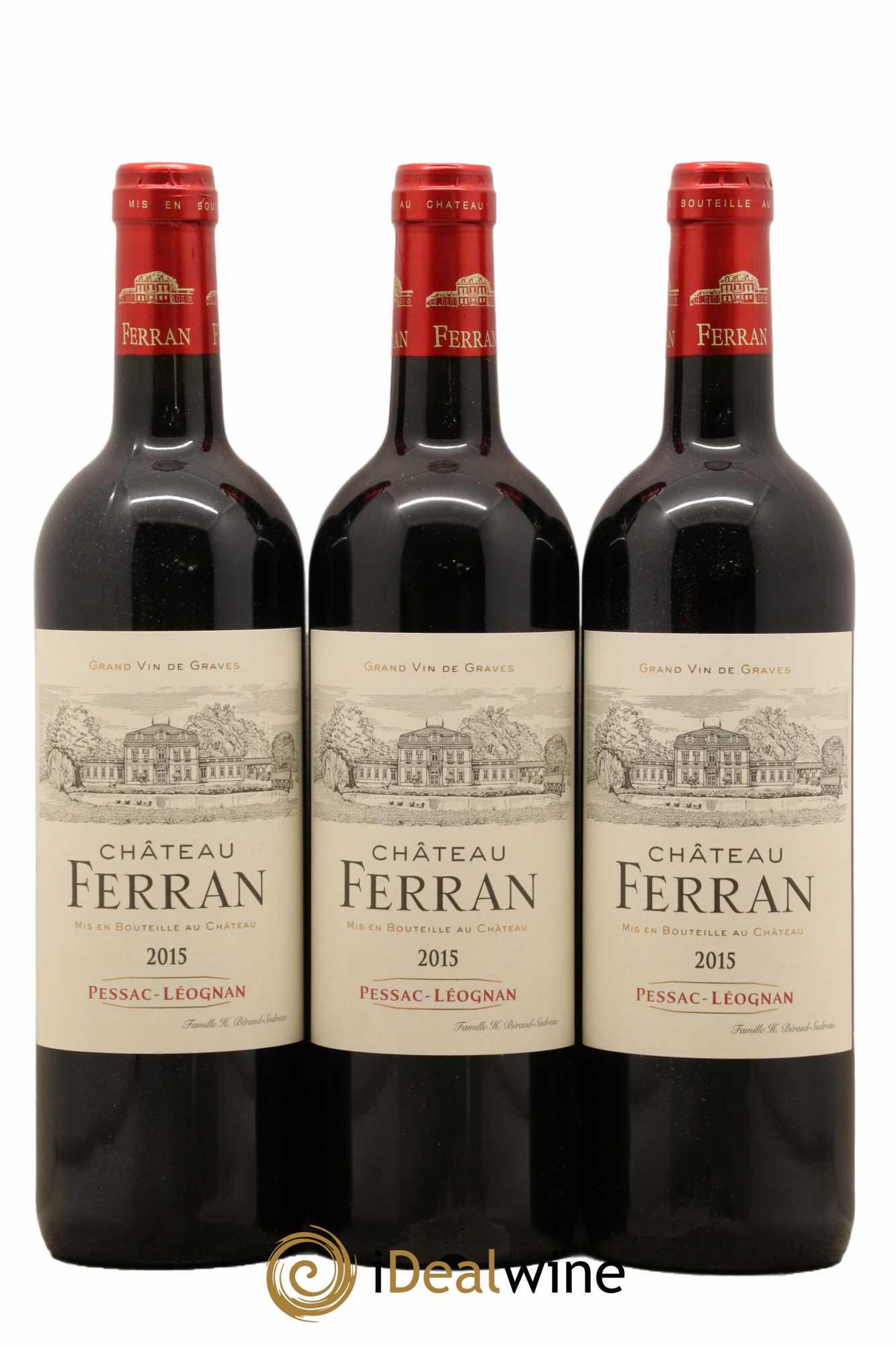 Pessac-Léognan Château Ferran 2015 - Lot de 6 bouteilles - 1