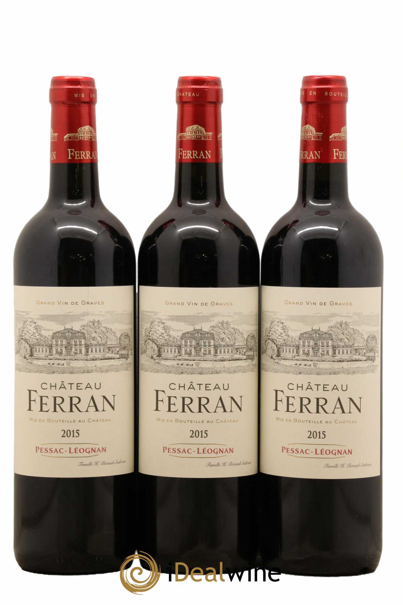 Pessac-Léognan Château Ferran 2015 - Lot de 6 bouteilles - 2