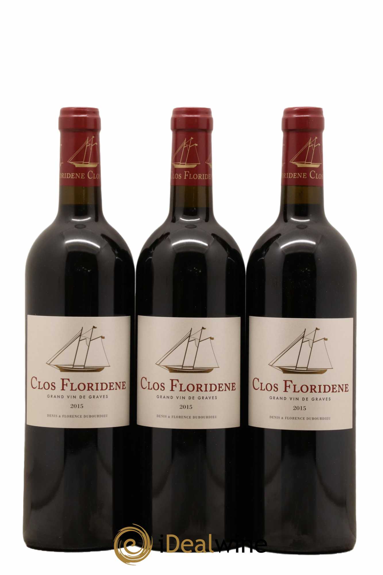 Clos Floridène 2015 - Posten von 12 Flaschen - 3