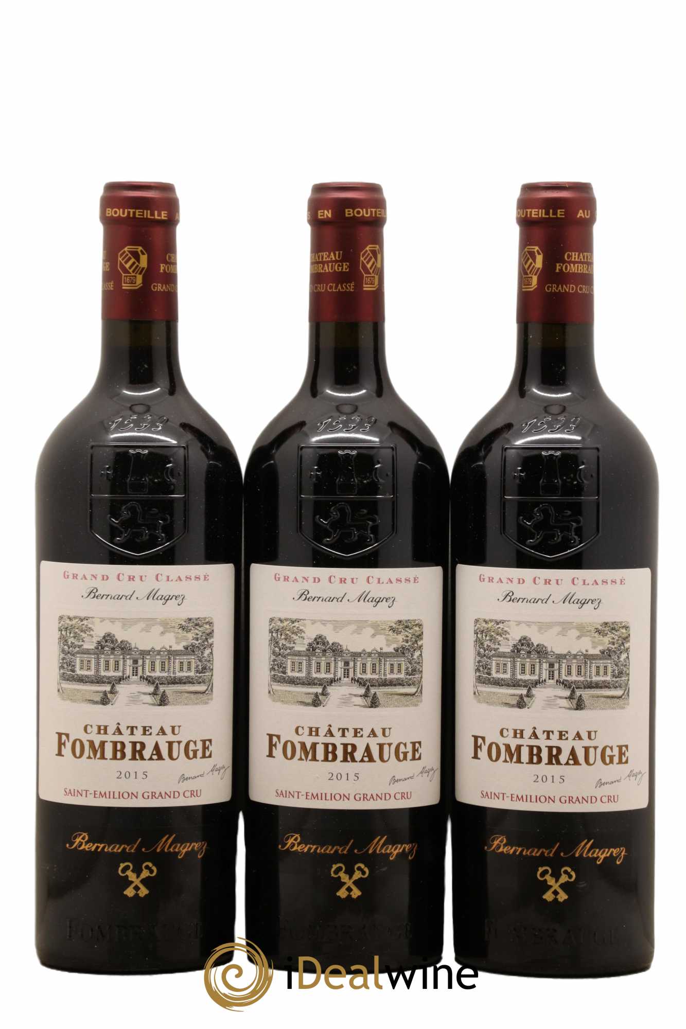 Château Fombrauge Grand Cru Classé 2015 - Lot de 12 bouteilles - 1