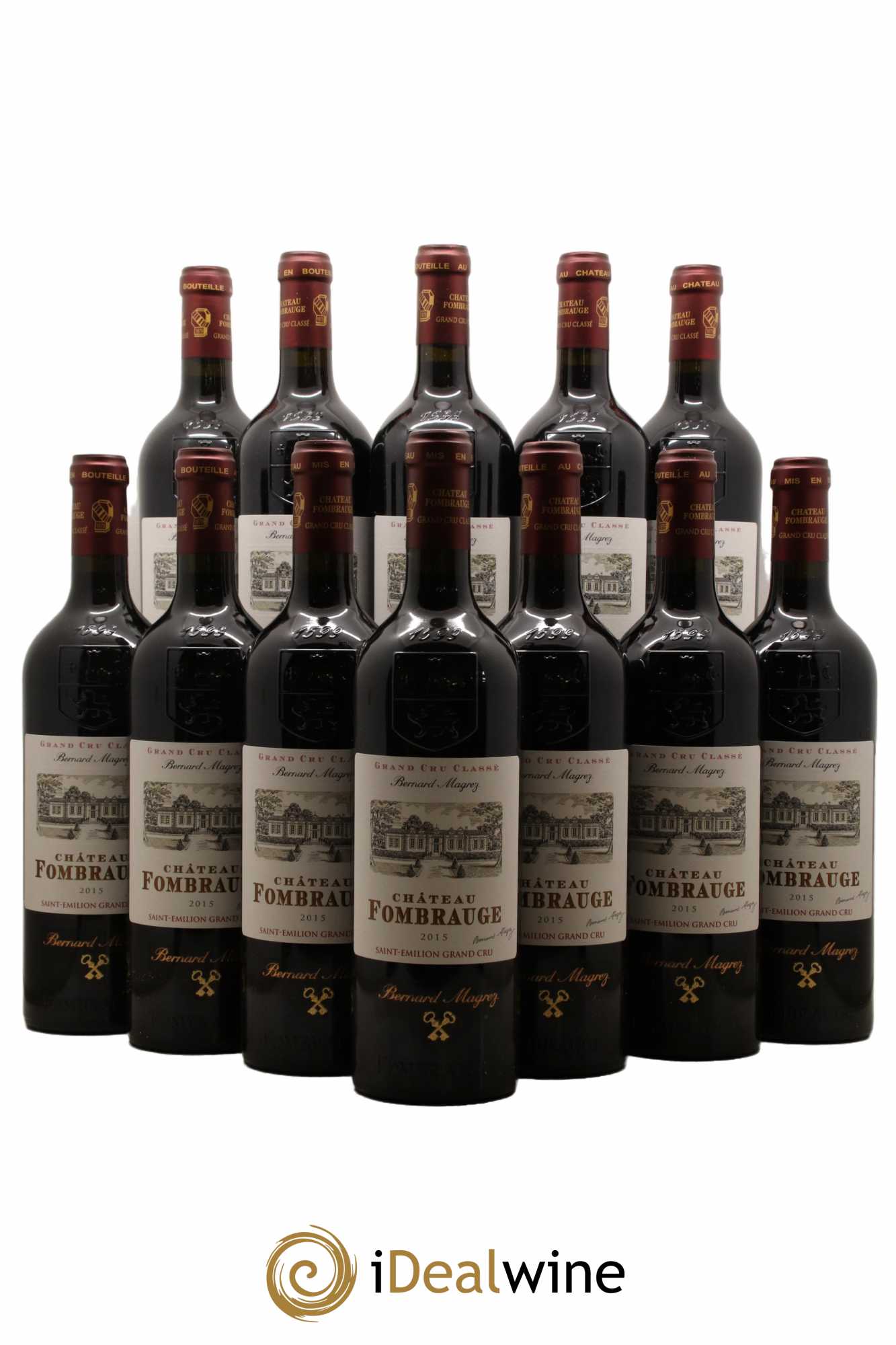 Château Fombrauge Grand Cru Classé 2015 - Lot de 12 bouteilles - 0