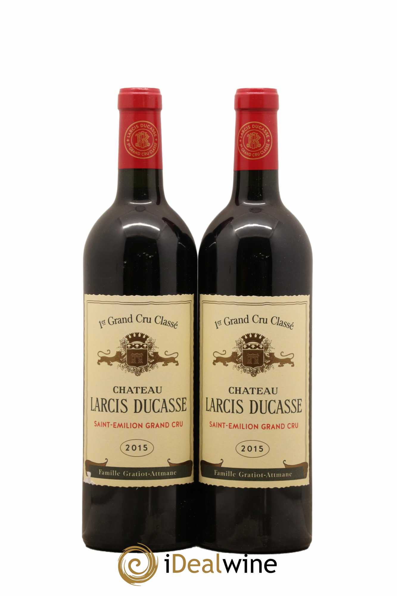 Château Larcis Ducasse 1er Grand Cru Classé B 2015 - Lot de 2 bouteilles - 0