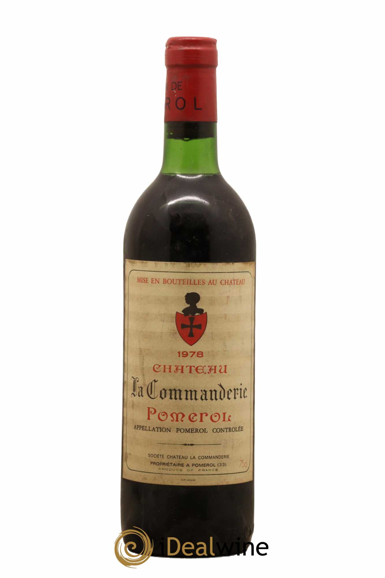 Pomerol Château La Commanderie 1978 - Lot de 1 bouteille - 0