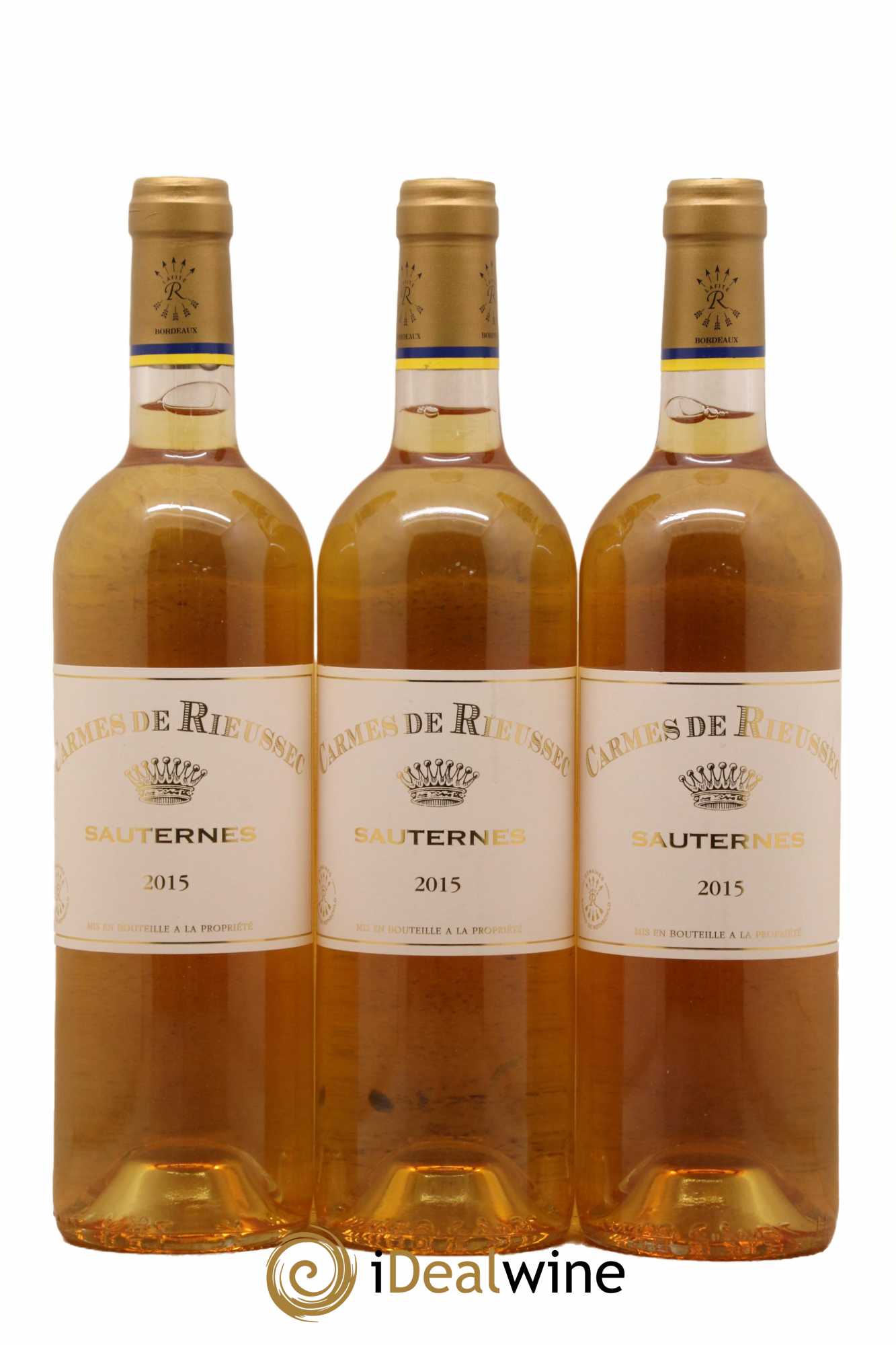 Carmes de Rieussec 2015 - Posten von 3 Flaschen - 0