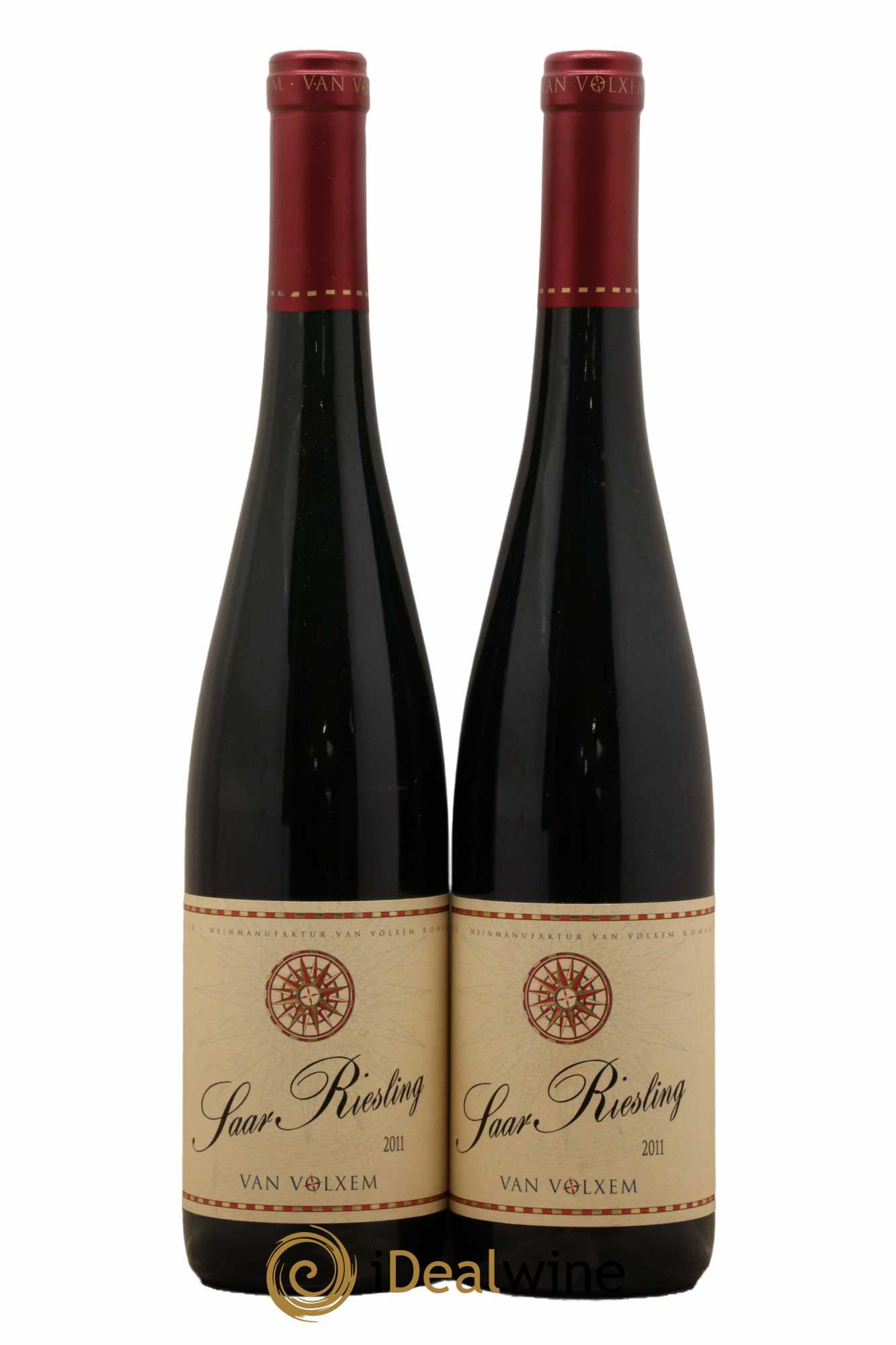 Allemagne Mosel-Saar Riesling Van Volxem 2011 - Lot de 2 bouteilles - 0