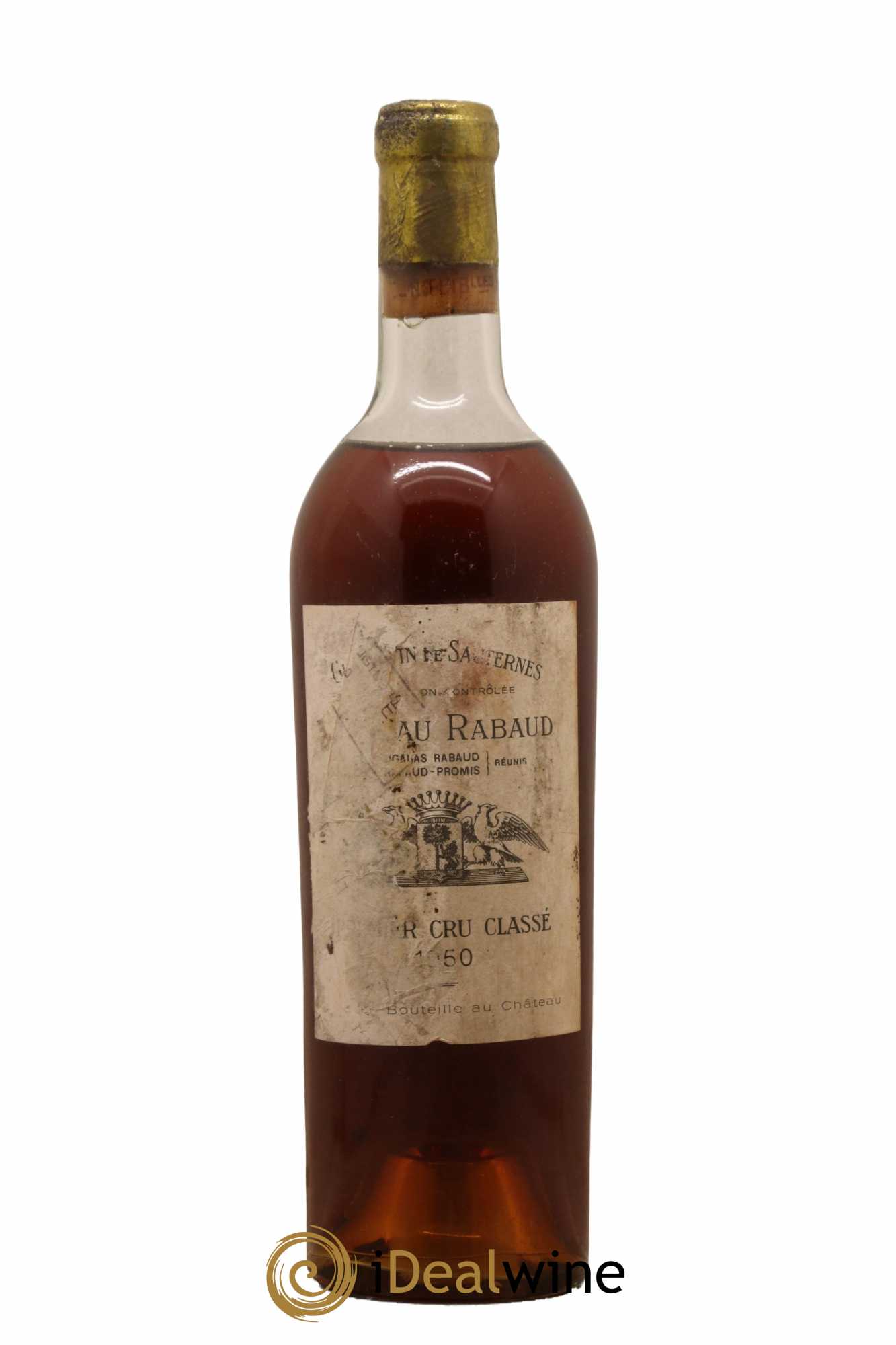 Château Rabaud Promis 1er Grand Cru Classé 1950 - Posten von 1 Flasche - 0