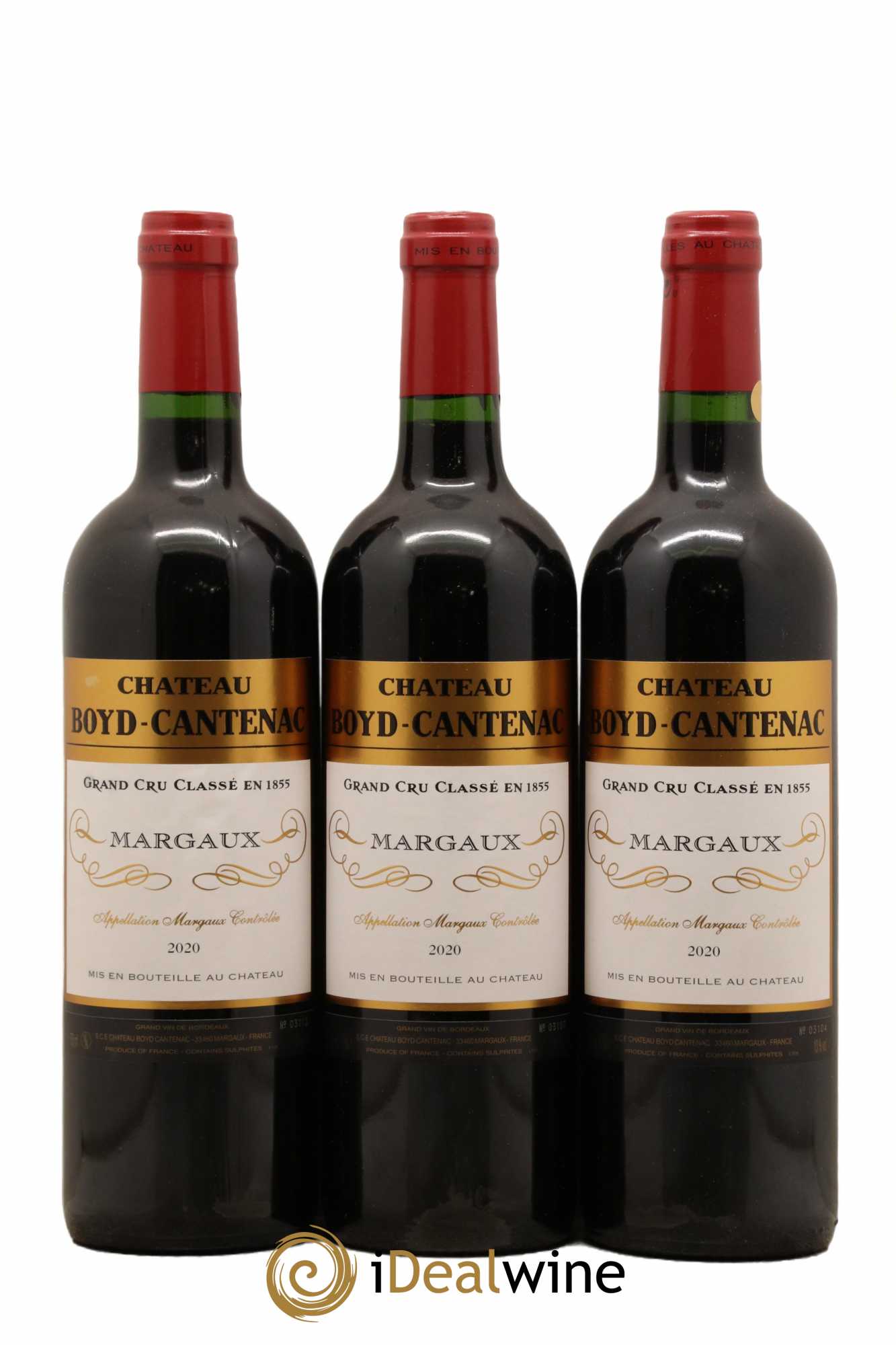 Château Boyd Cantenac 3ème Grand Cru Classé 2020 - Lot de 6 bouteilles - 1