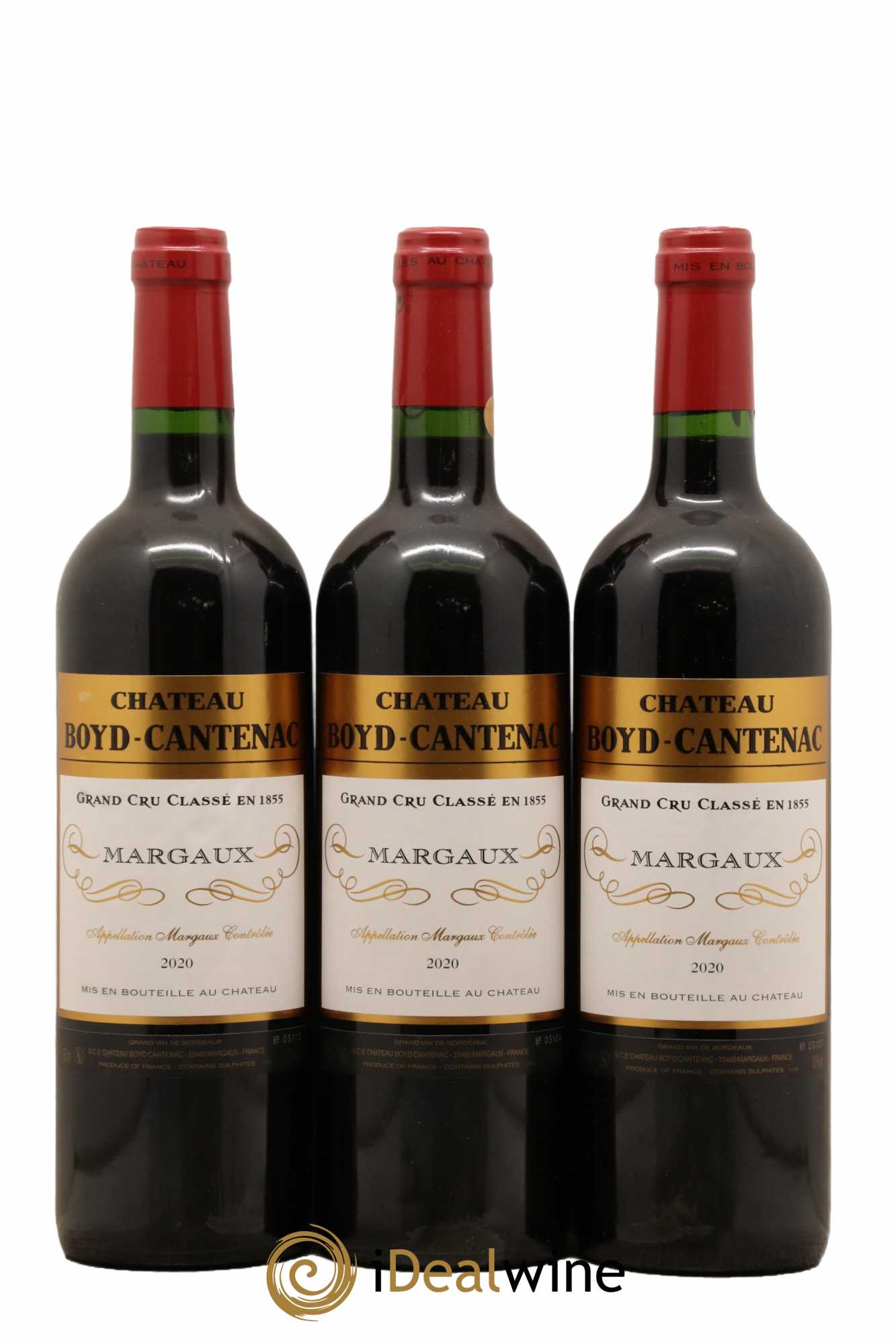 Château Boyd Cantenac 3ème Grand Cru Classé 2020 - Lot de 6 bouteilles - 2