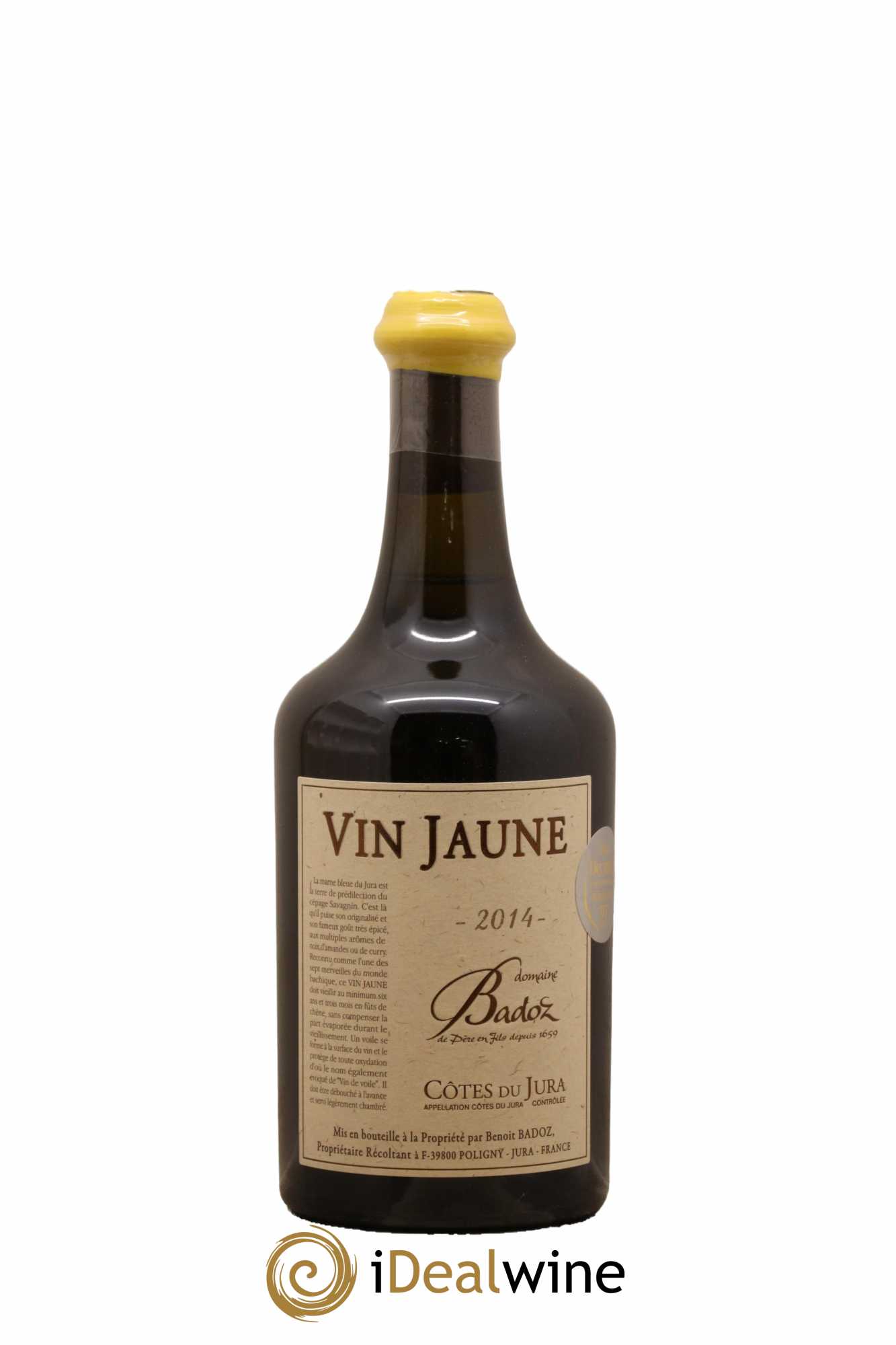 Arbois Vin Jaune Benoit Badoz 2014 - Lot de 1 bouteille - 0