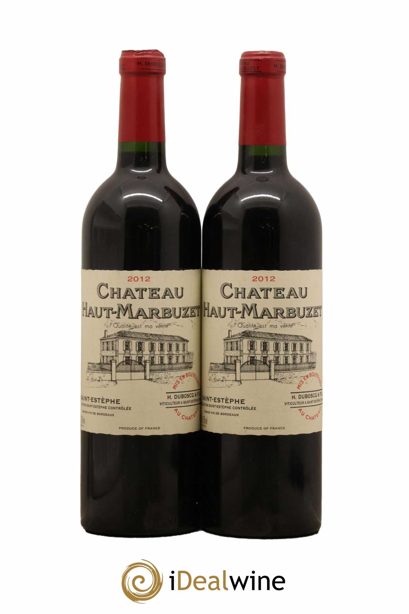 Château Haut Marbuzet 2012 - Lot de 2 bouteilles - 0