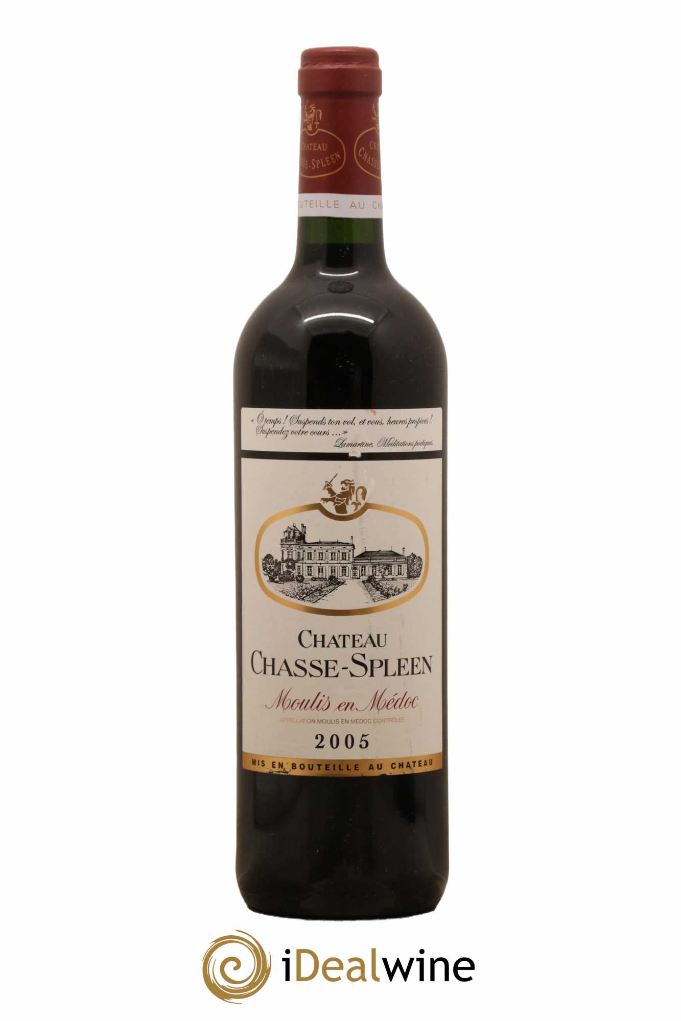 Château Chasse Spleen 2005 - Lot de 1 bouteille - 0