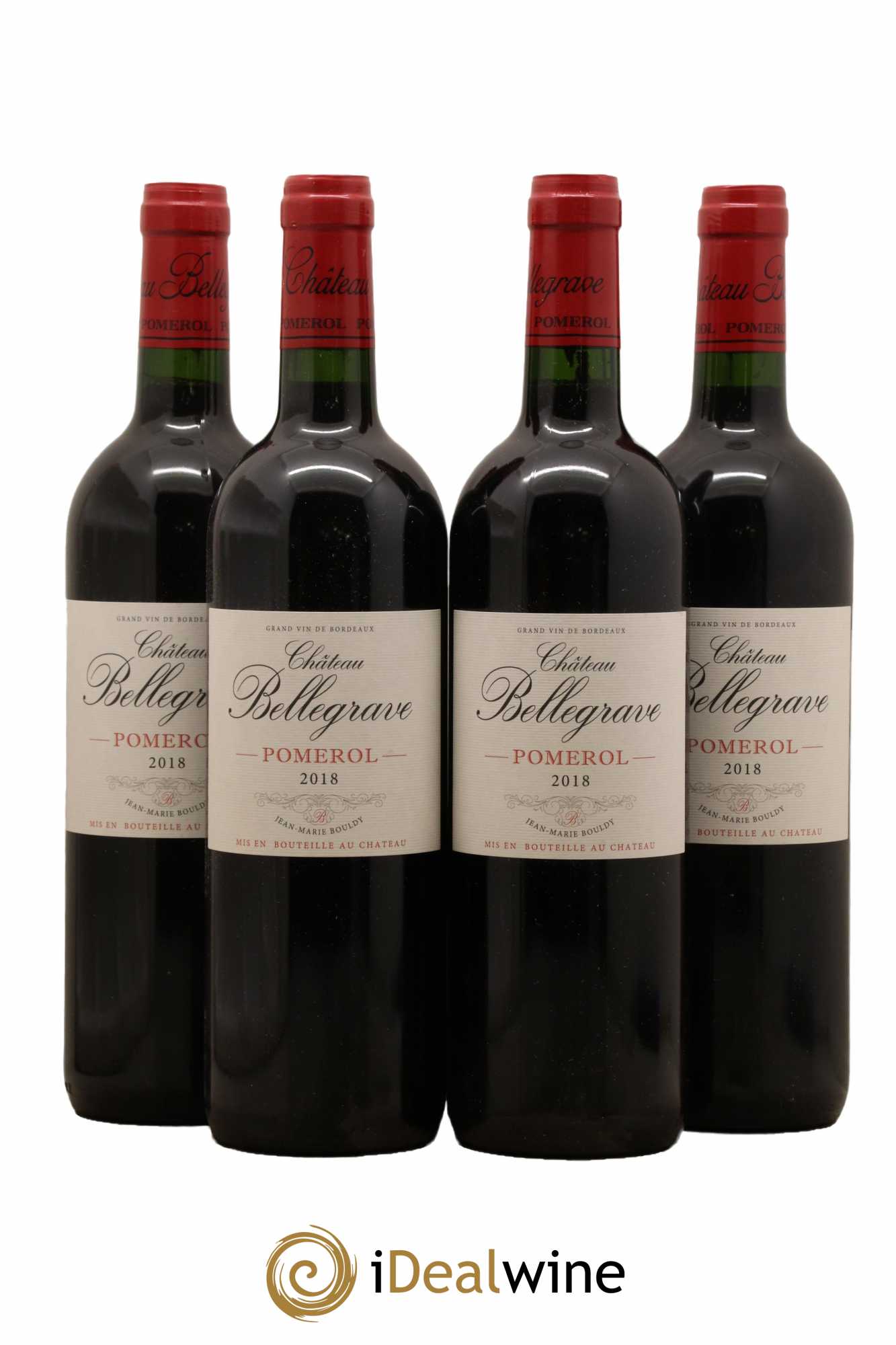 Château Bellegrave 2018 - Lot de 4 bouteilles - 0