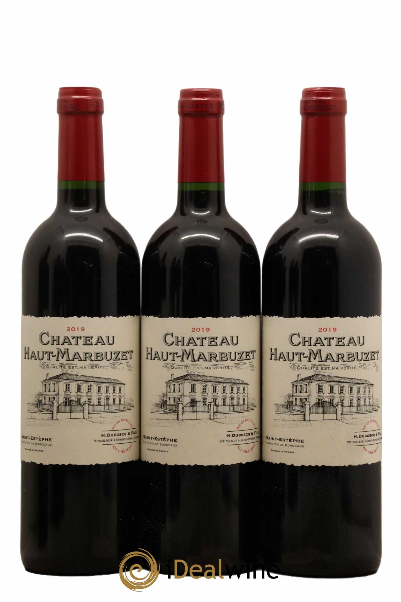 Château Haut Marbuzet 2019 - Lot de 6 bouteilles - 1