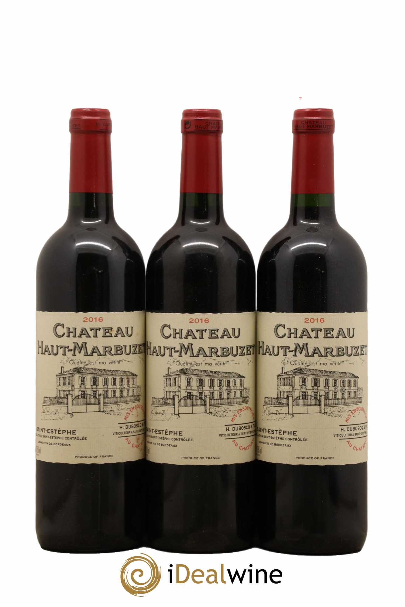 Château Haut Marbuzet 2016 - Lot de 6 bouteilles - 2