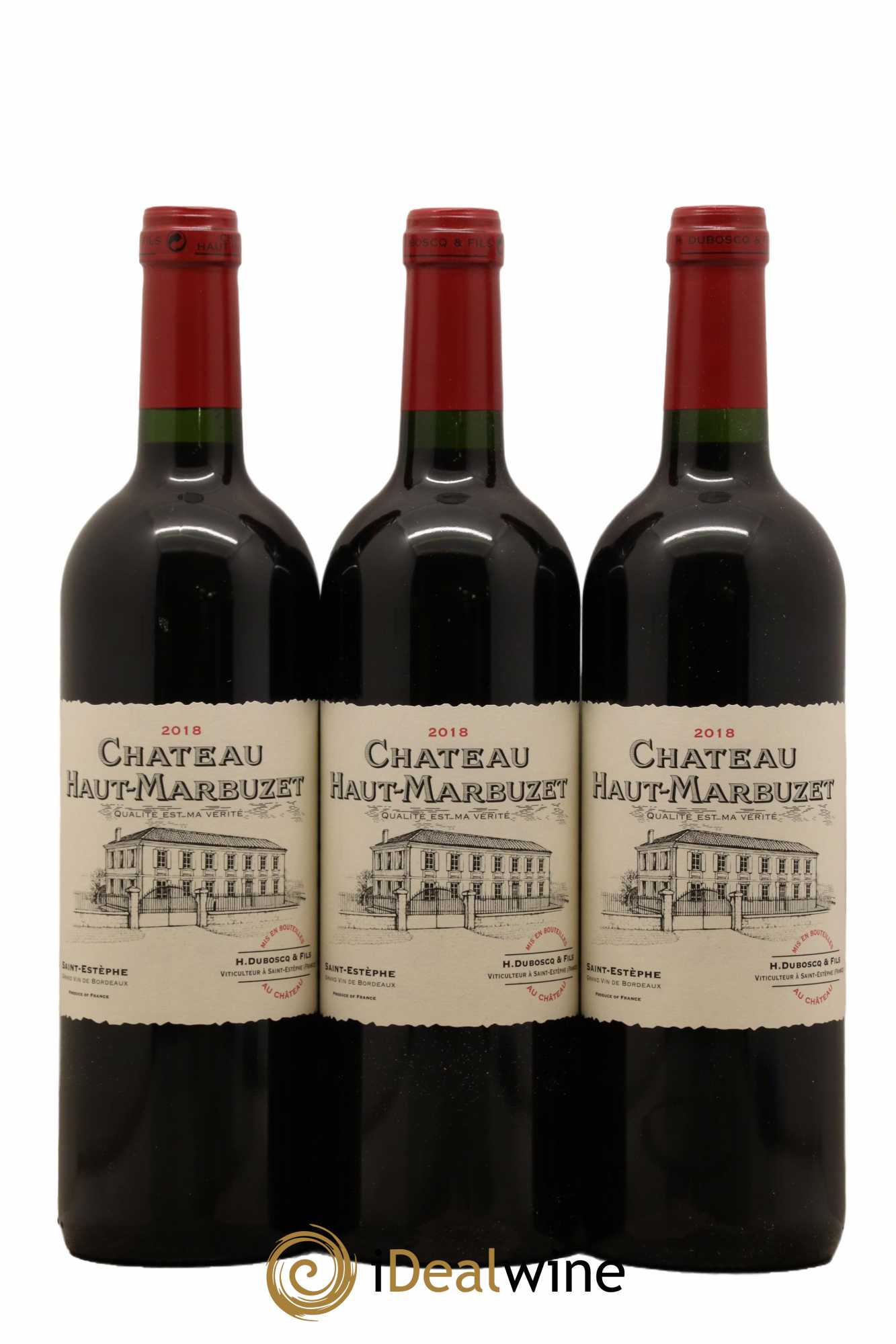 Château Haut Marbuzet 2018 - Lot de 6 bouteilles - 2