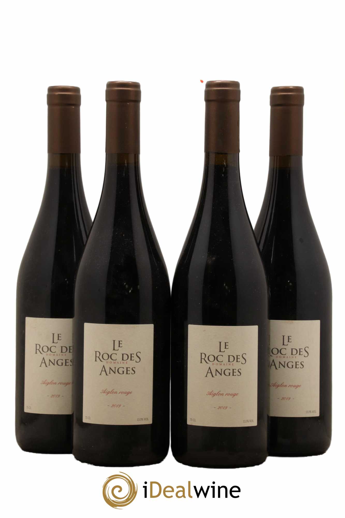 Côtes Catalanes Roc des Anges Aiglon rouge Marjorie et Stéphane Gallet 2019 - Lot de 4 bouteilles - 0