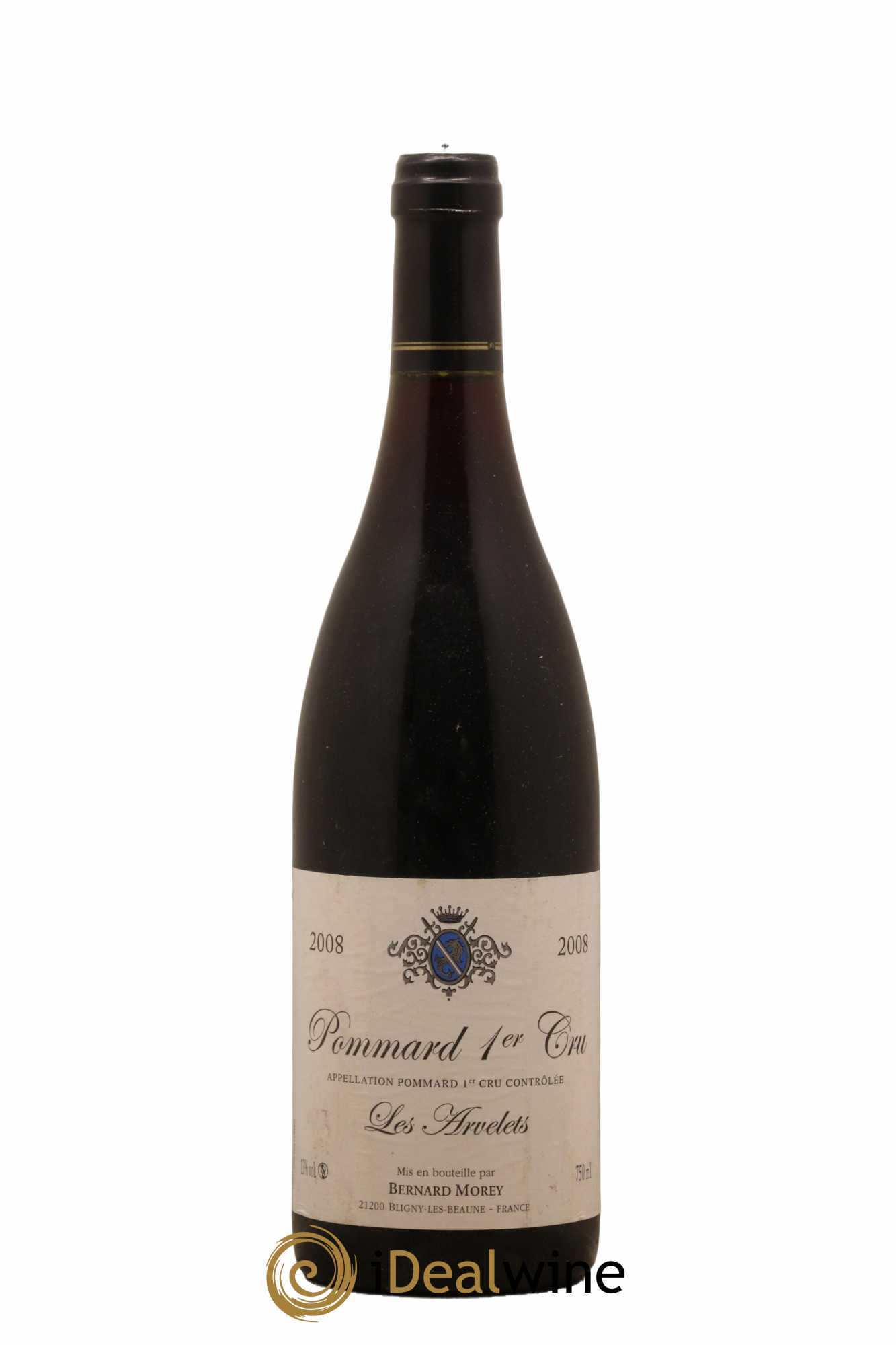 Pommard 1er Cru Les Arvelets Bernard Morey 2008 - Lot de 1 bouteille - 0