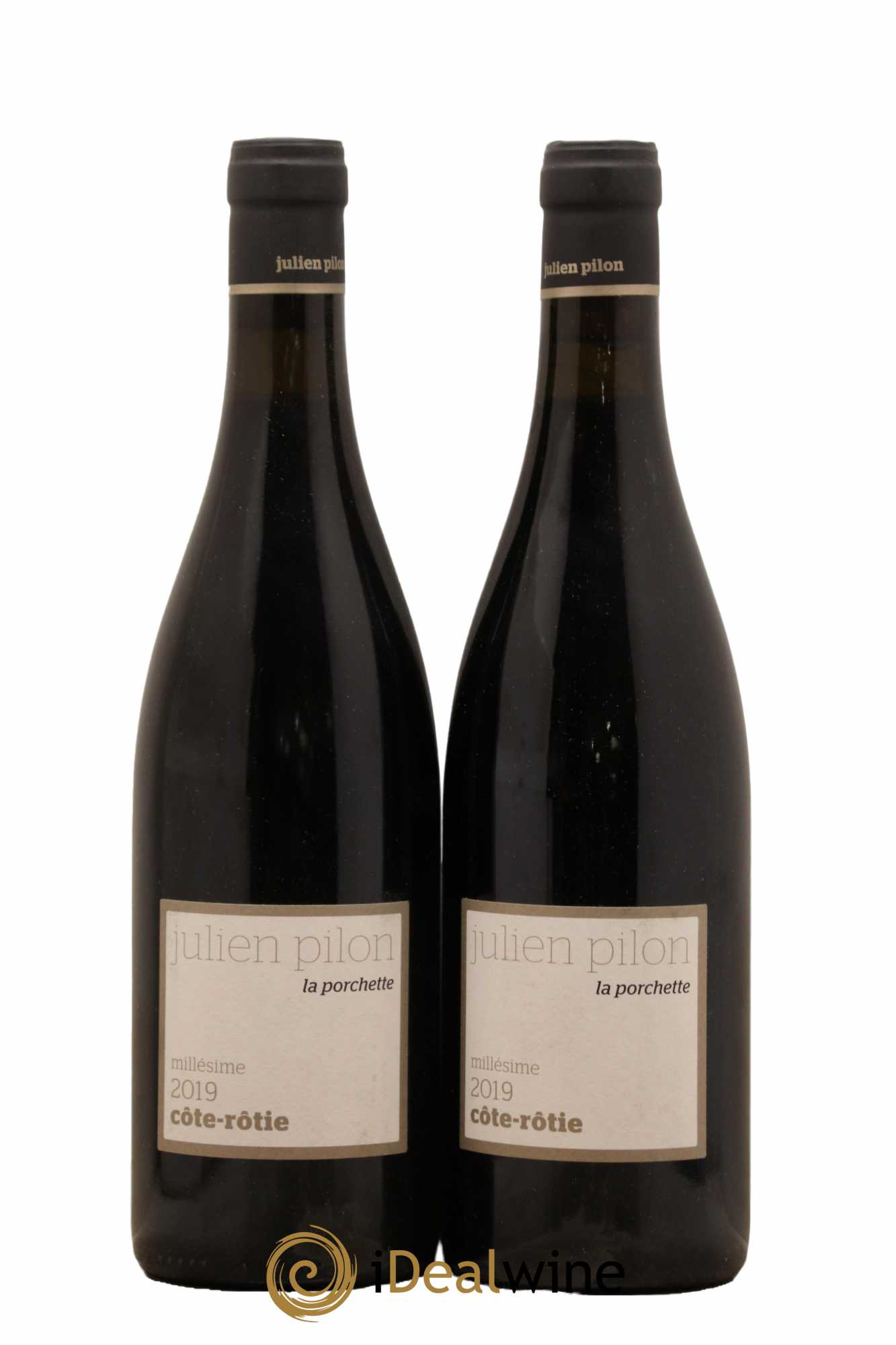 Côte-Rôtie La Porchette Julien Pilon 2019 - Lot de 2 bouteilles - 0