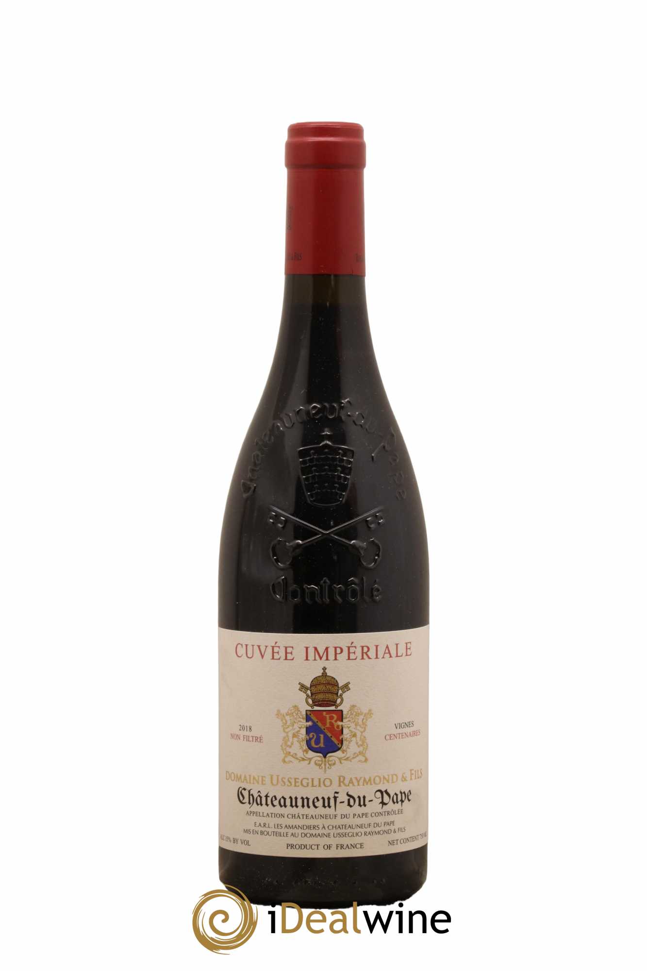 Châteauneuf-du-Pape Cuvee Imperiale Vignes Centenaires Usseglio 2018 - Lot de 1 bouteille - 0
