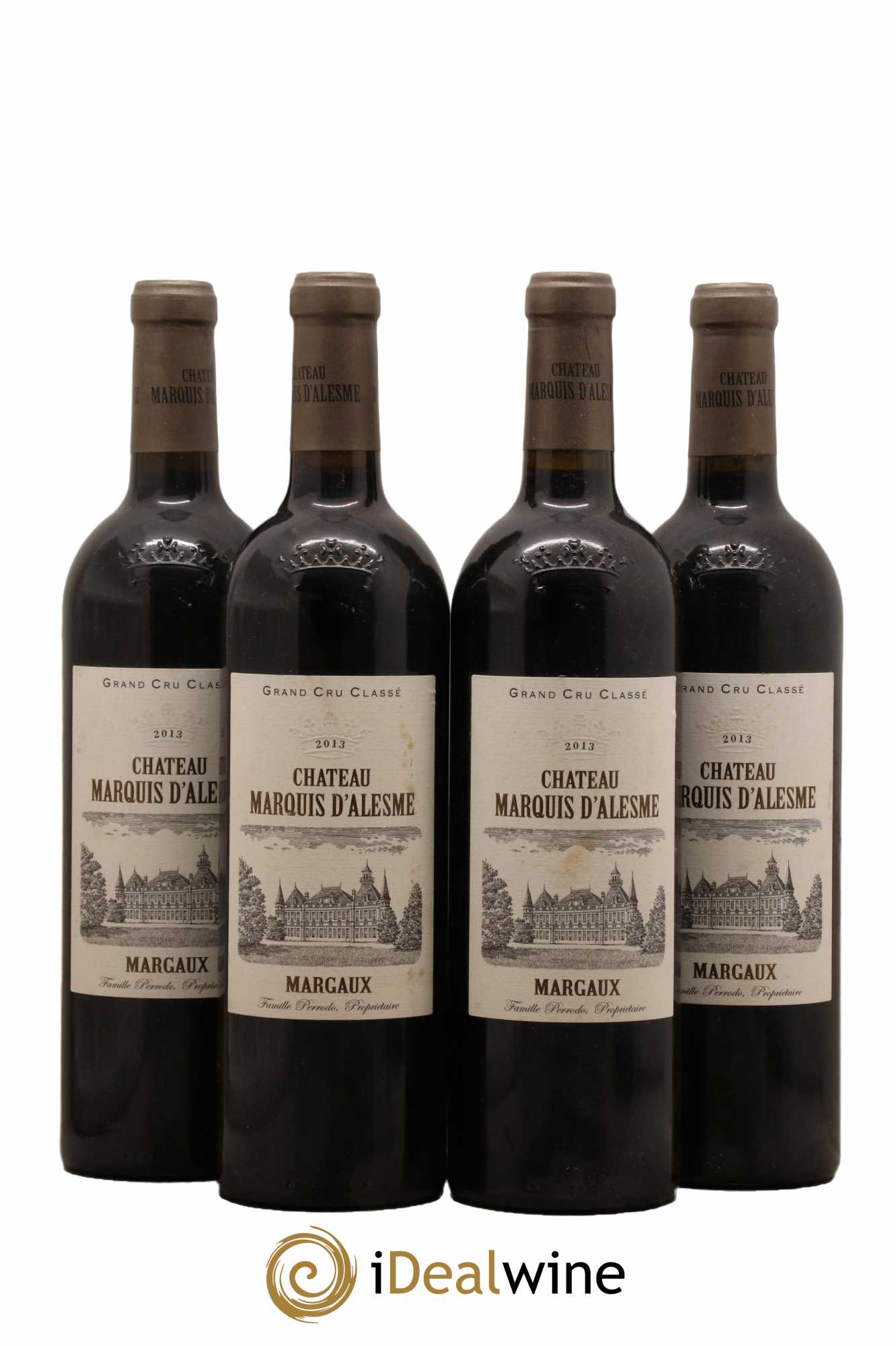 Château Marquis d'Alesme 2013 - Lot de 4 bouteilles - 0