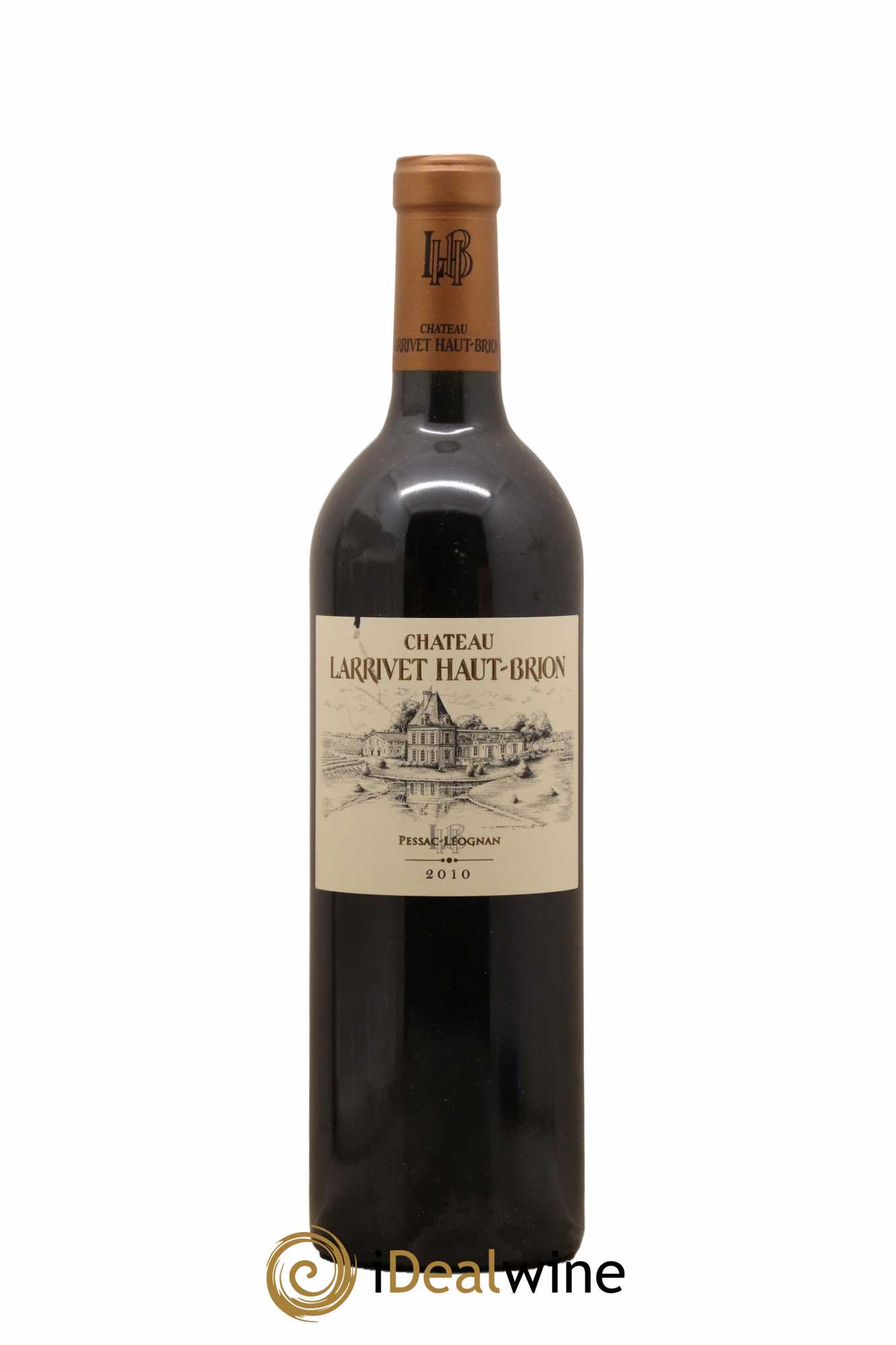 Château Larrivet Haut-Brion 2010 - Lot de 1 bouteille - 0