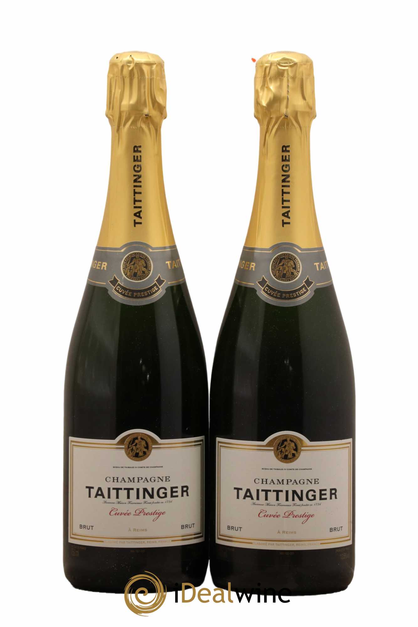 Brut Réserve Cuvée Prestige Taittinger - Lot de 2 bouteilles - 0