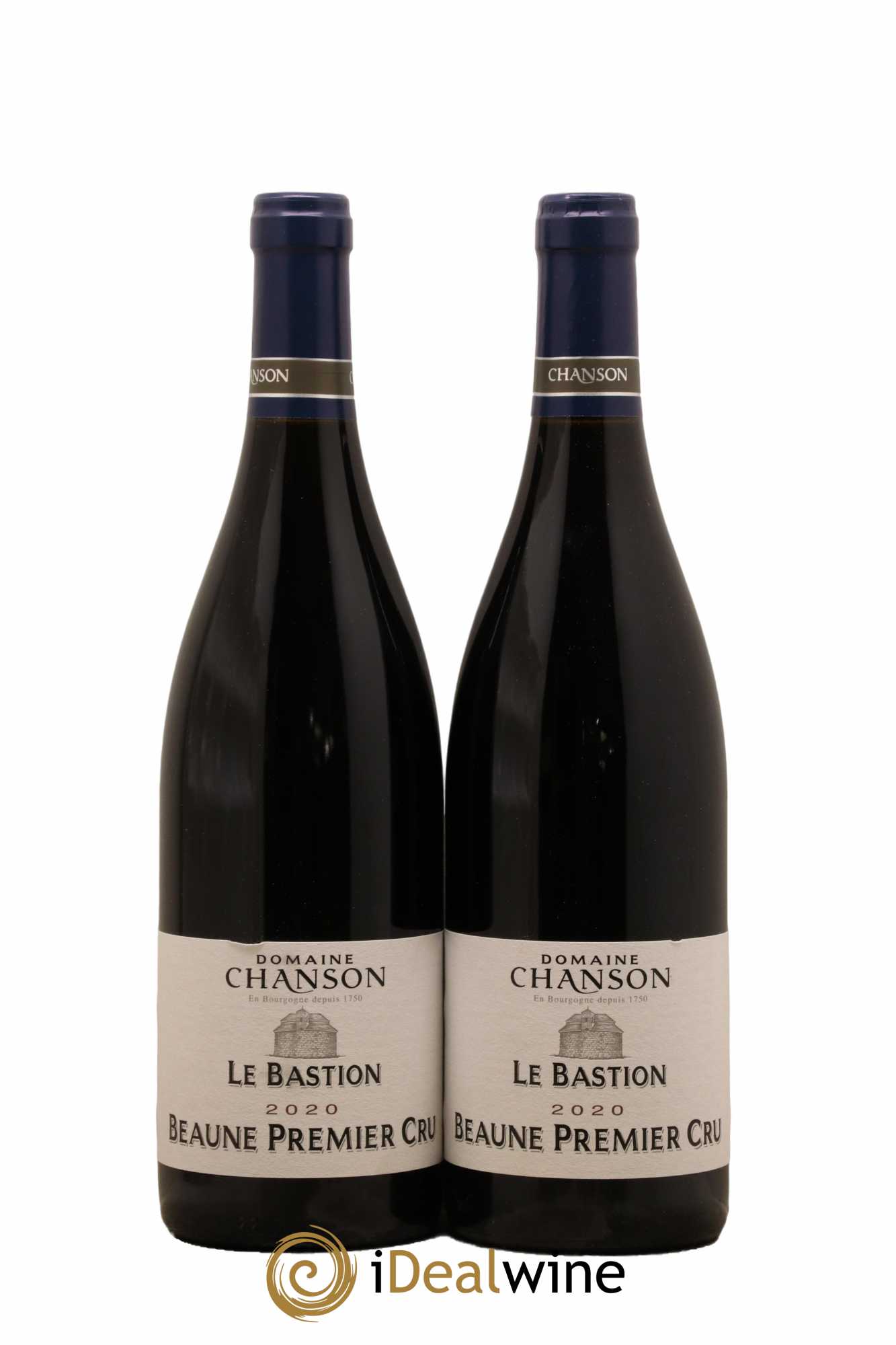 Beaune 1er Cru Le Bastion Chanson 2020 - Lot de 2 bouteilles - 0