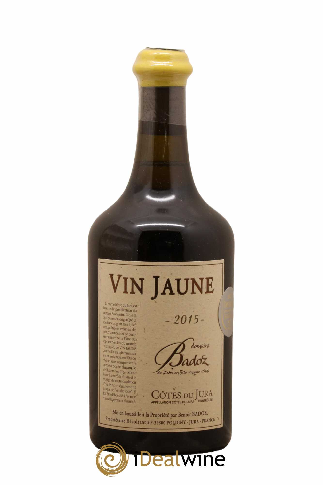 Arbois Vin Jaune Benoit Badoz 2015 - Lot de 1 bouteille - 0