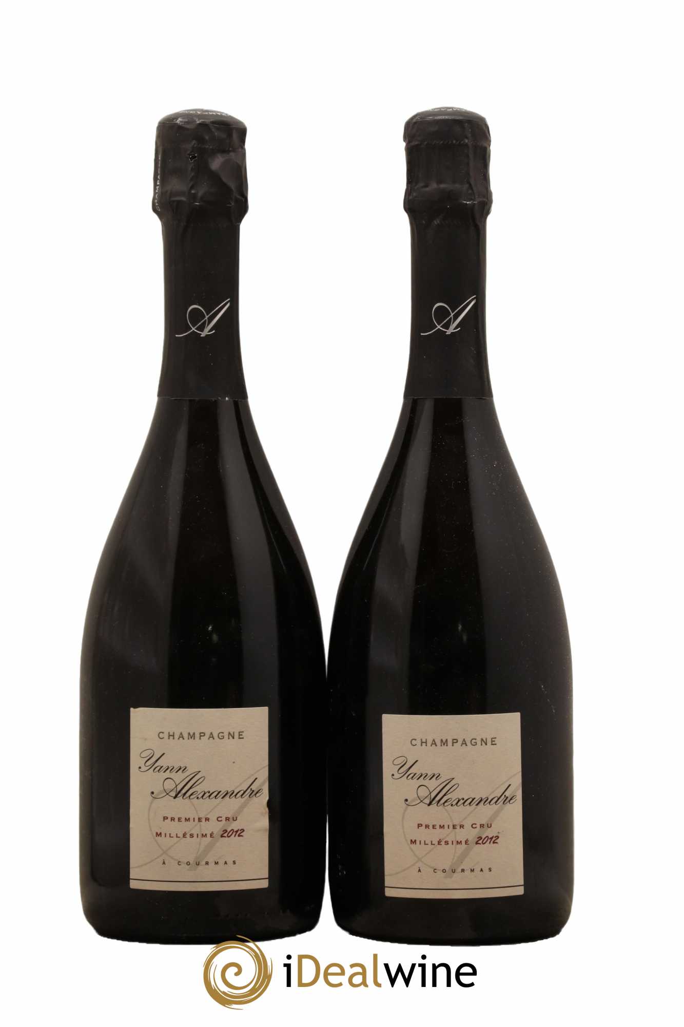 Champagne Premier Cru Yann Alexandre 2012 - Lot de 2 bouteilles - 0