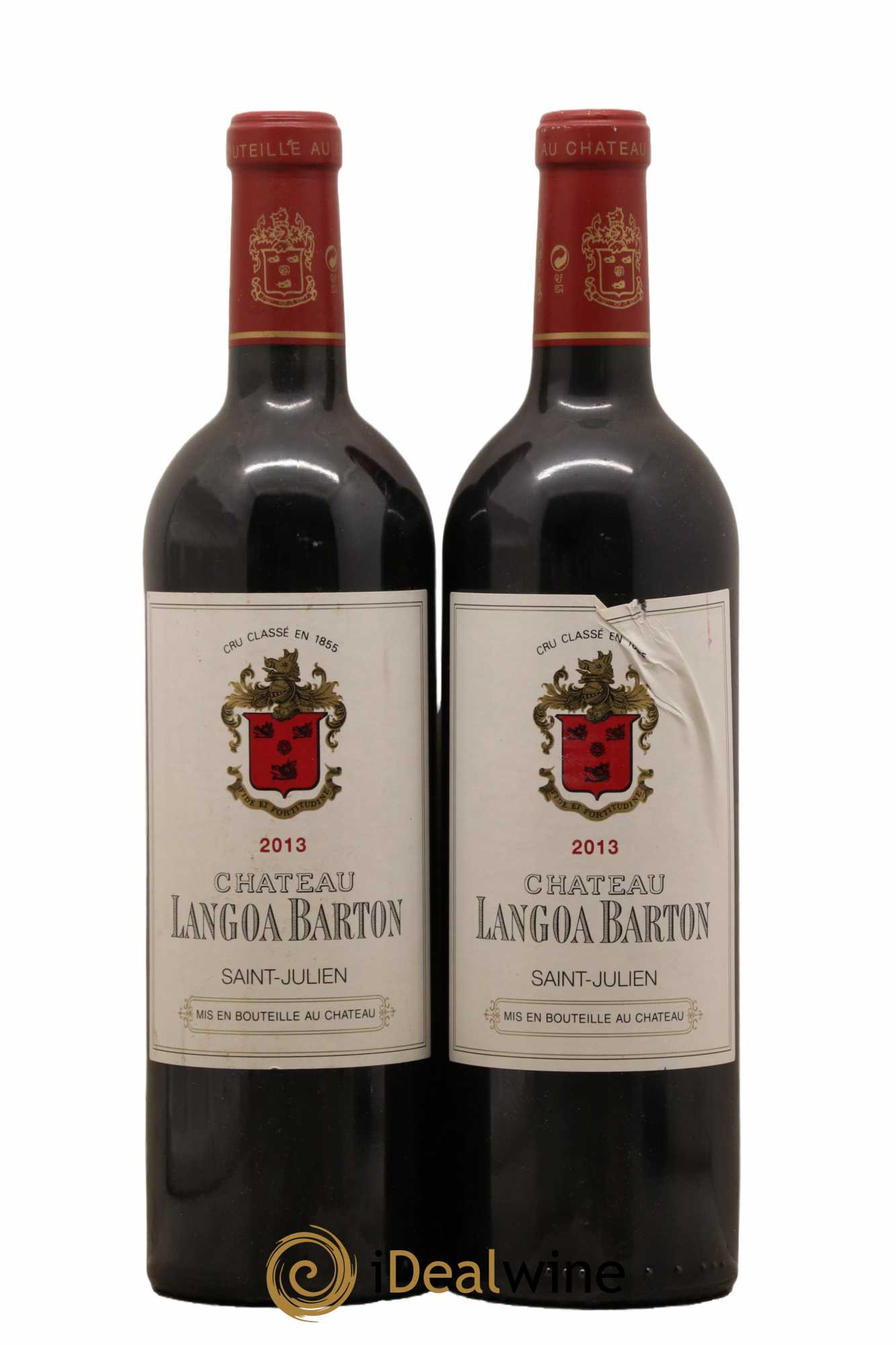 Château Langoa Barton 3ème Grand Cru Classé 2013 - Lot de 2 bouteilles - 0