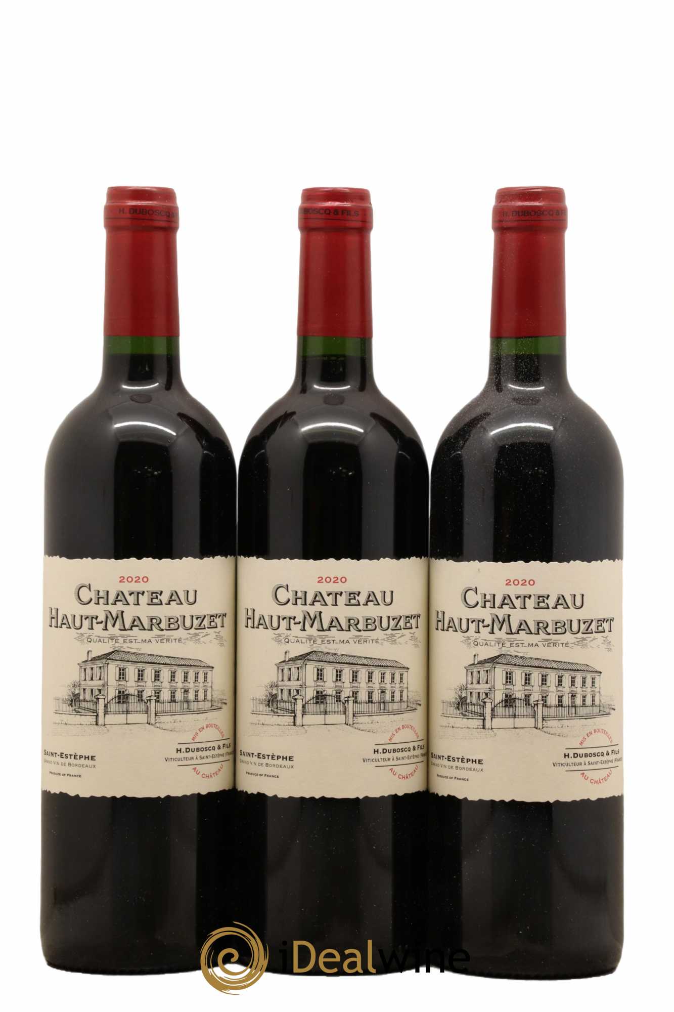 Château Haut Marbuzet 2020 - Lot de 6 bouteilles - 1