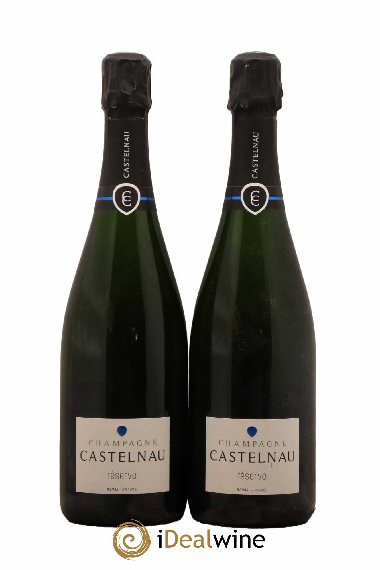 Champagne Brut Reserve Castelnau - Lot of 2 bottles - 0