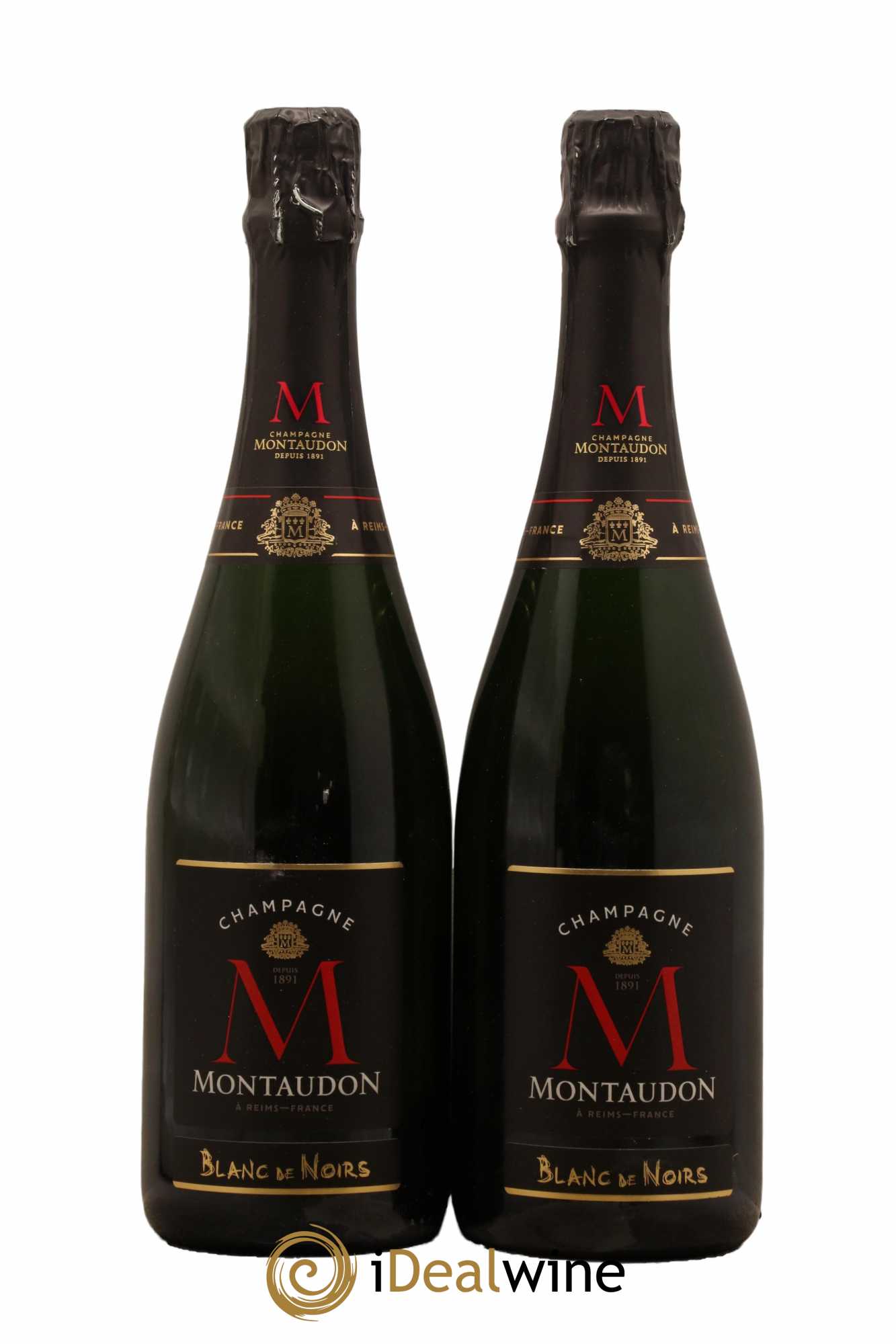 Champagne Blanc de Noirs Montaudon - Lot de 2 bouteilles - 0